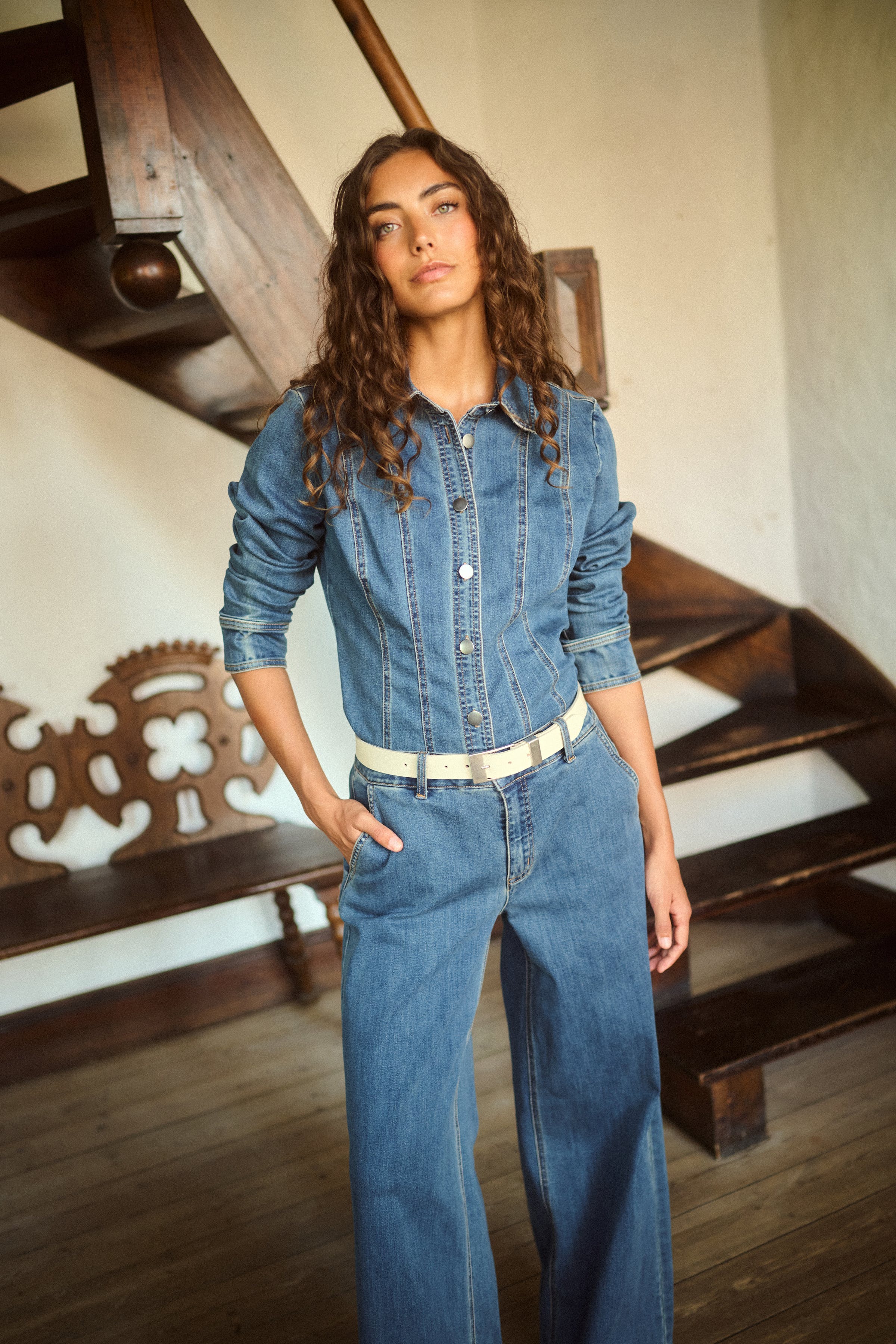 CUbobbie Denimskjorte LOCATION NONE 50112271-900014951