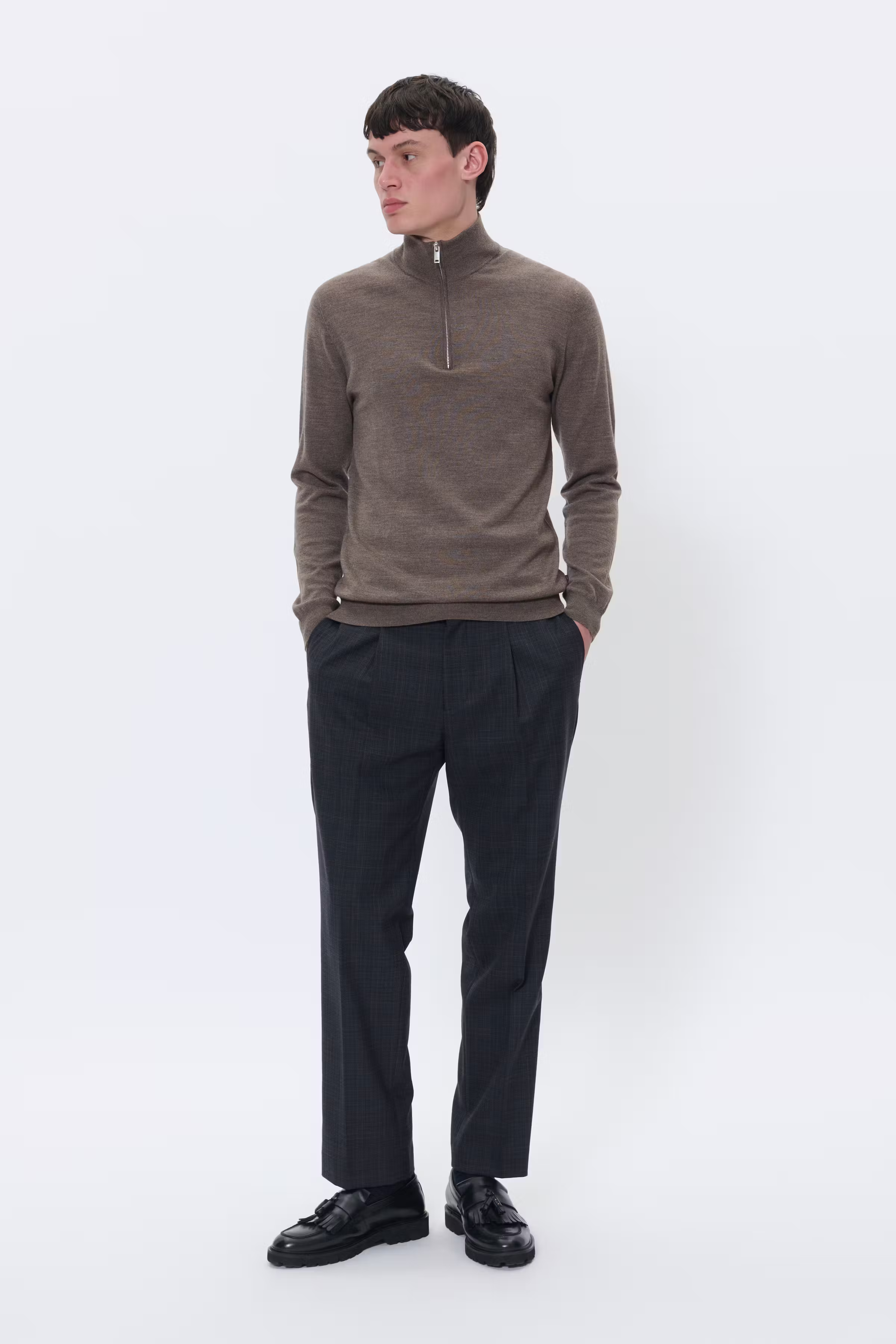 MAmason Merino Pullover LOOKBOOK FRONT 30207103-1908201