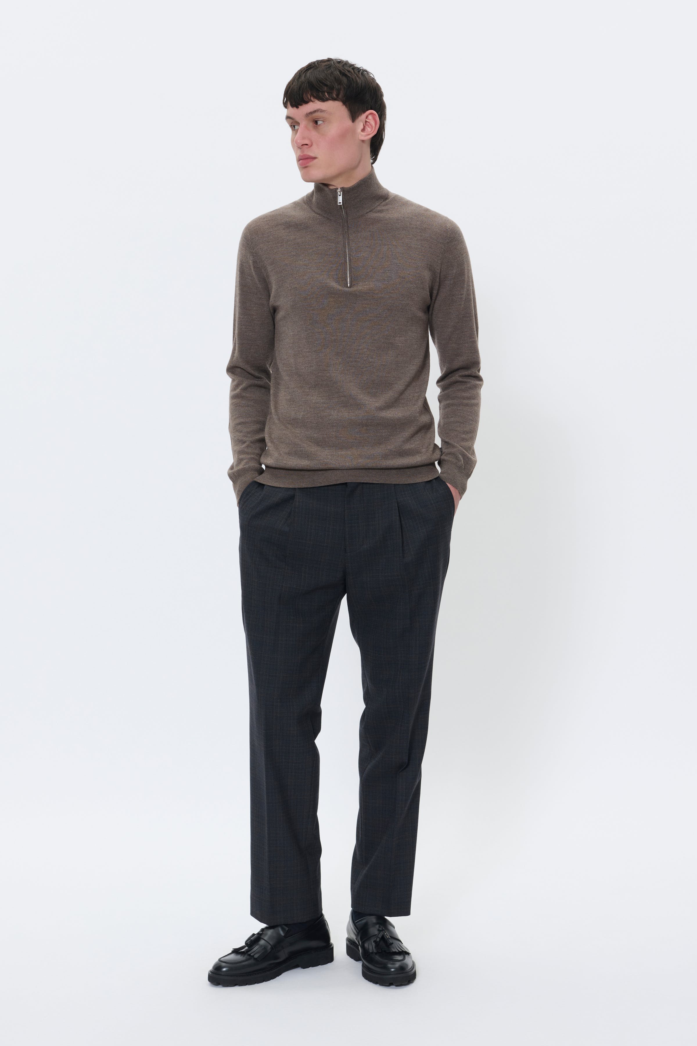 MAmason Merino Pullover LOOKBOOK FRONT 30207103-1908201