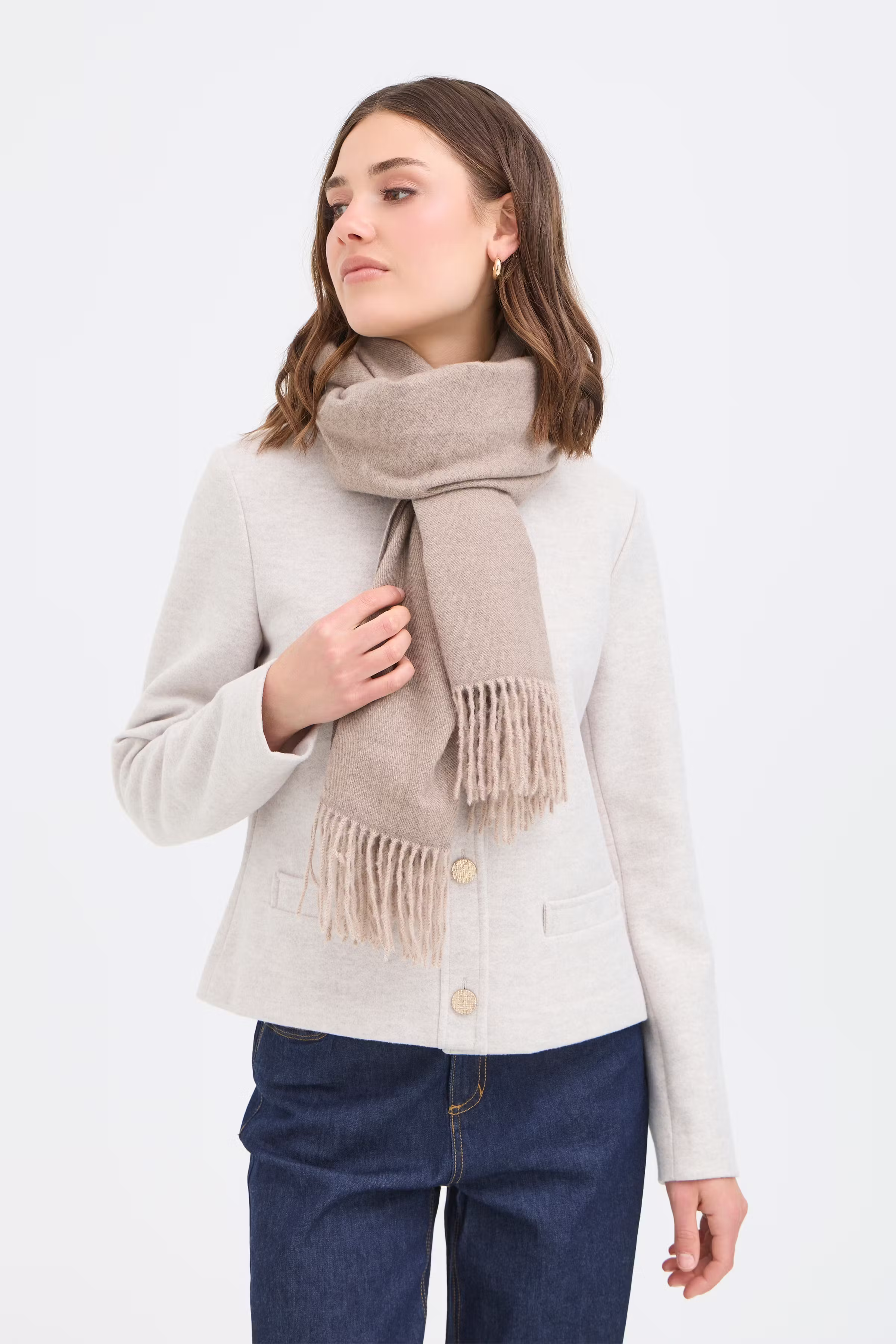 FRPASMIRA Skjerf LOOKBOOK FRONT 20616170-1713111