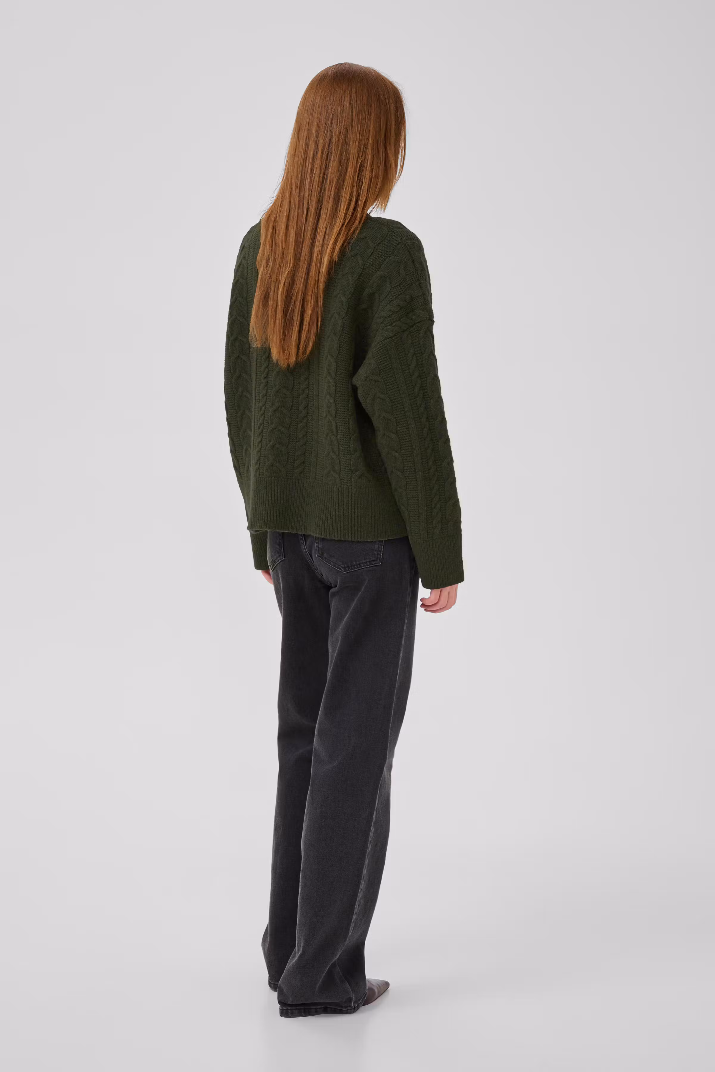 MWParis Pullover i 100% uld LOOKBOOK BACK 10705894-190515