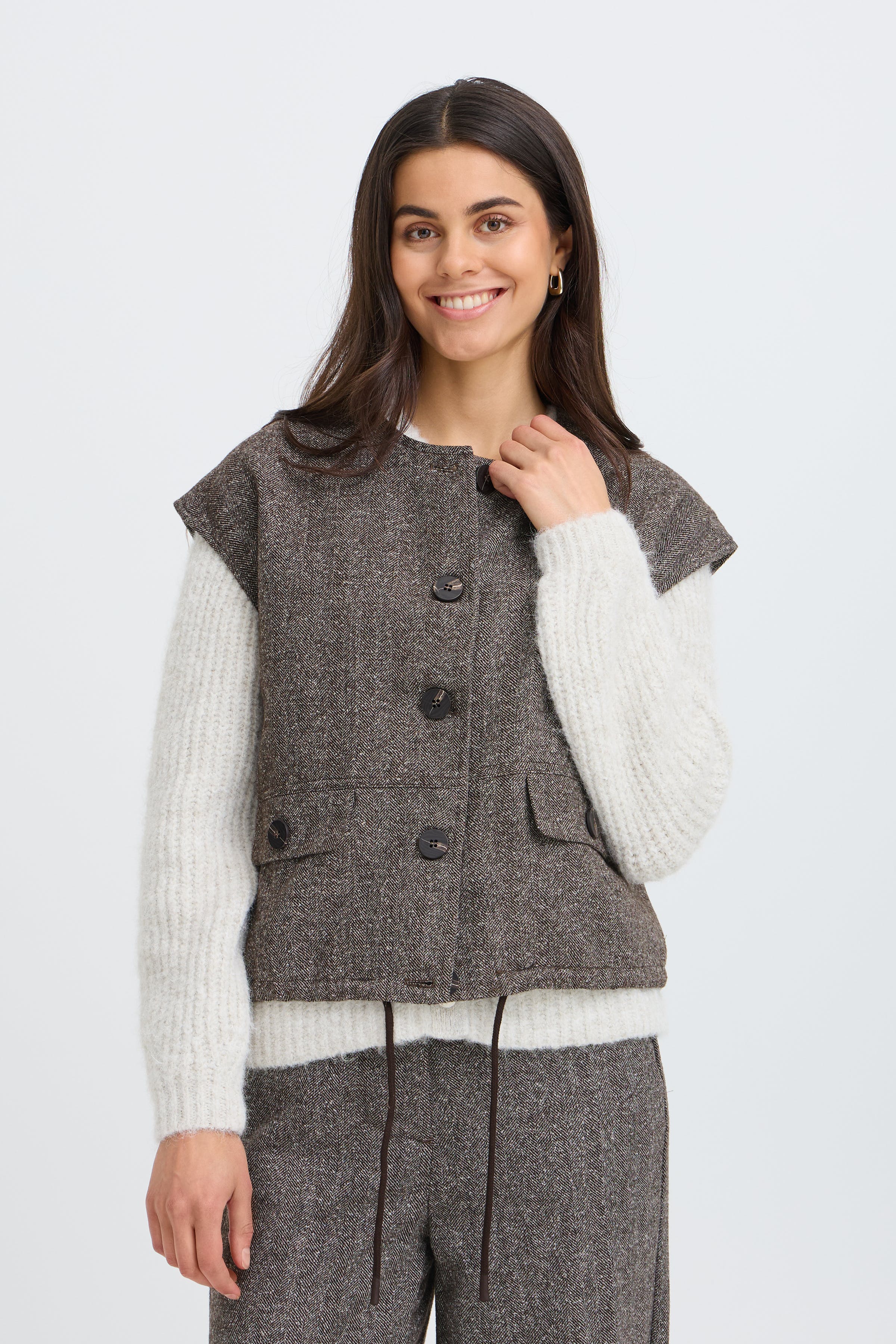 FRVEA Weste LOOKBOOK FRONT 20618250-900012333