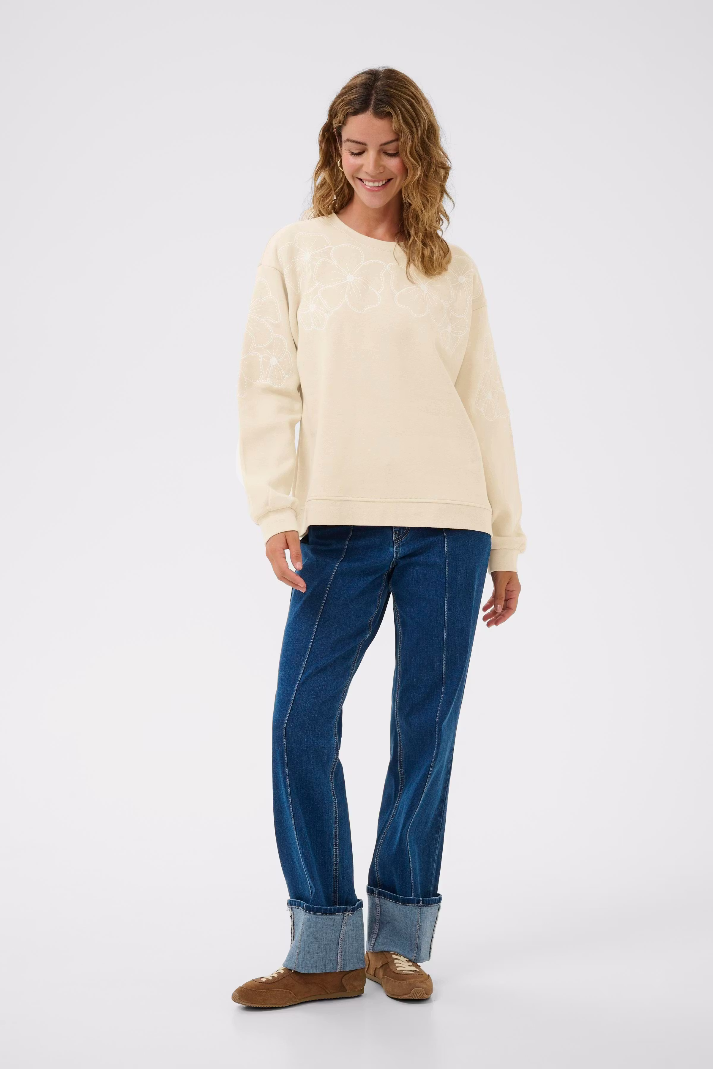 CRDaria Sweatshirt LOOKBOOK FRONT 10614496-130401