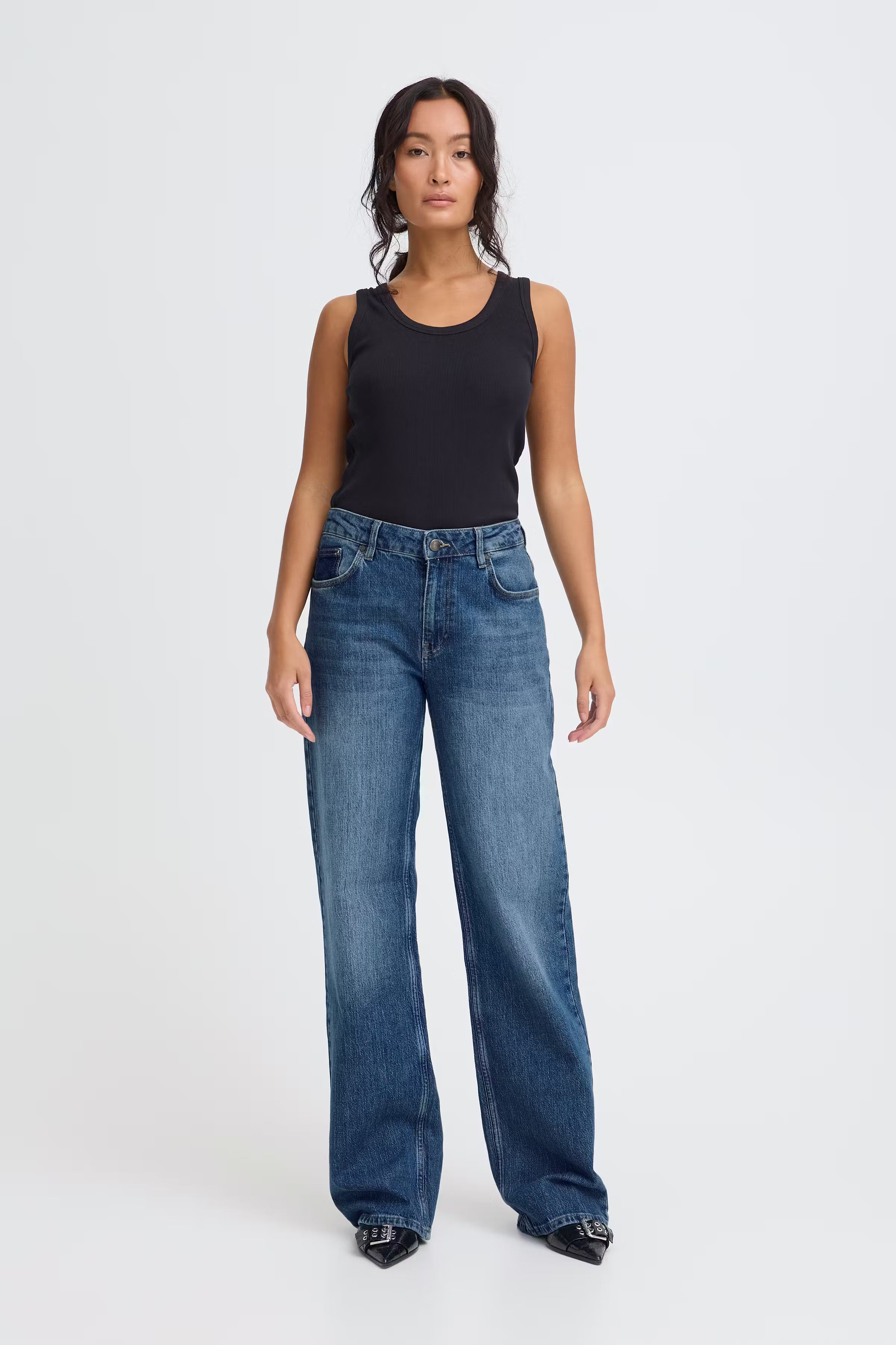 PZVEGA UHW Jeans Wide Leg LOOKBOOK FRONT 50207173-200005