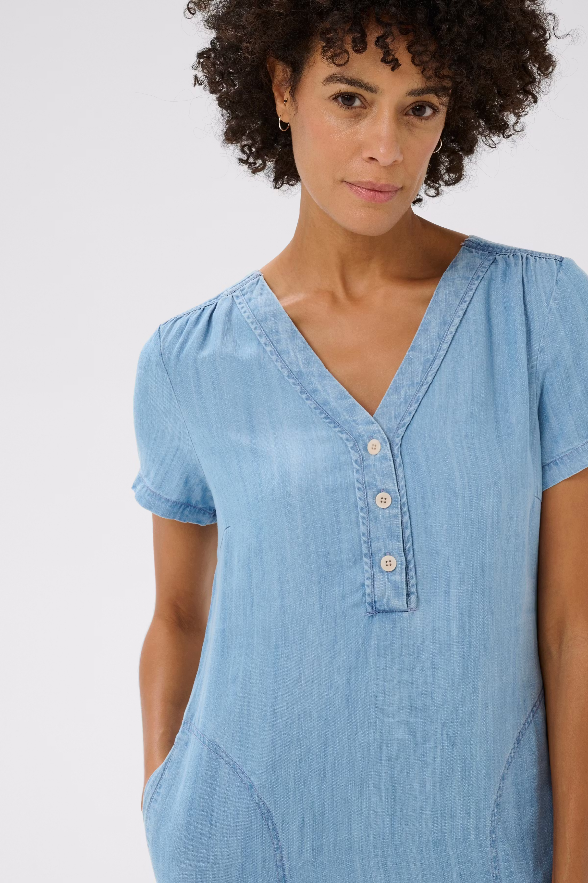 KaminasPW Denimkjole LOOKBOOK DETAIL 30306740-300155