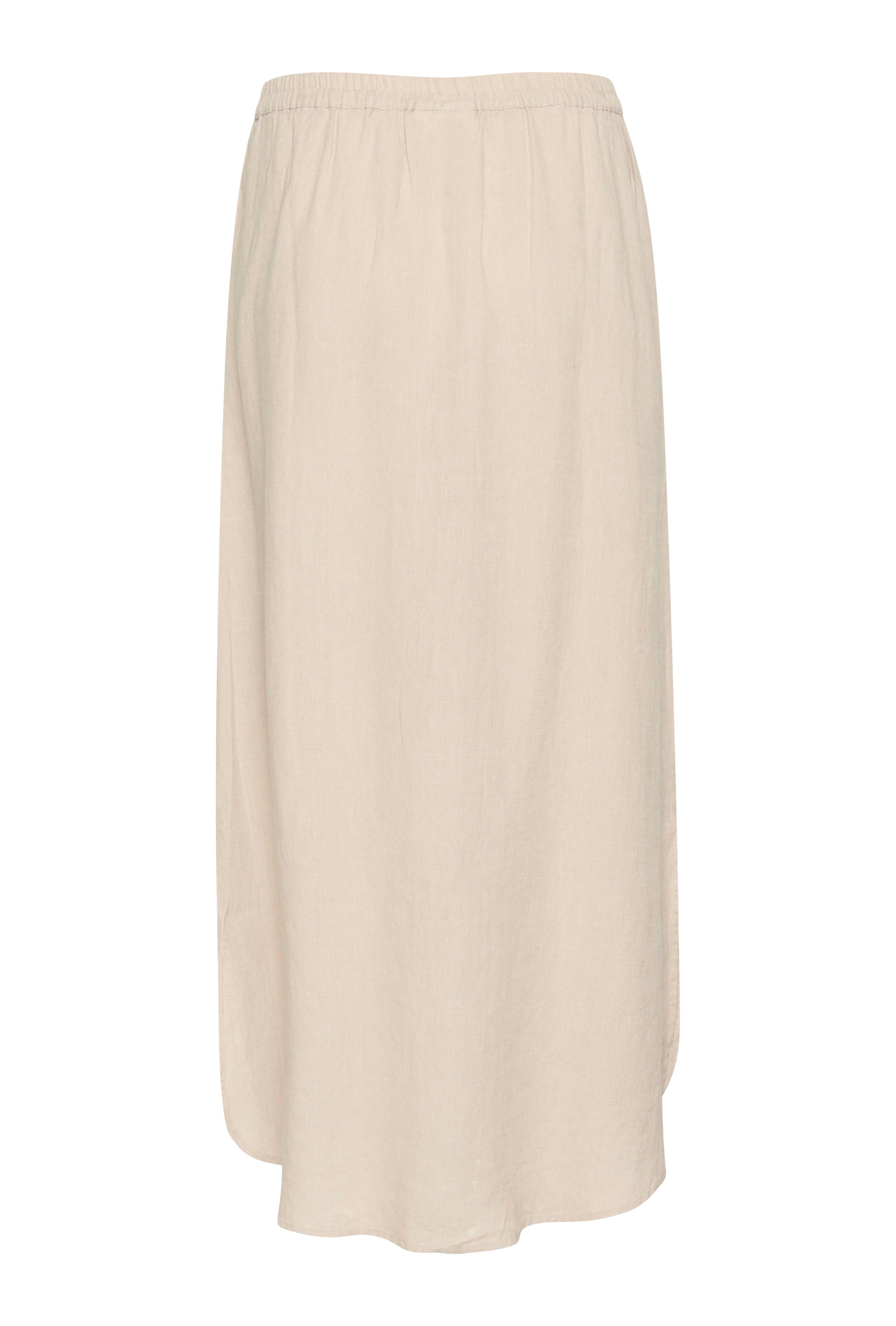 CRBellis Linen skirt PACK BACK 10612565-104537