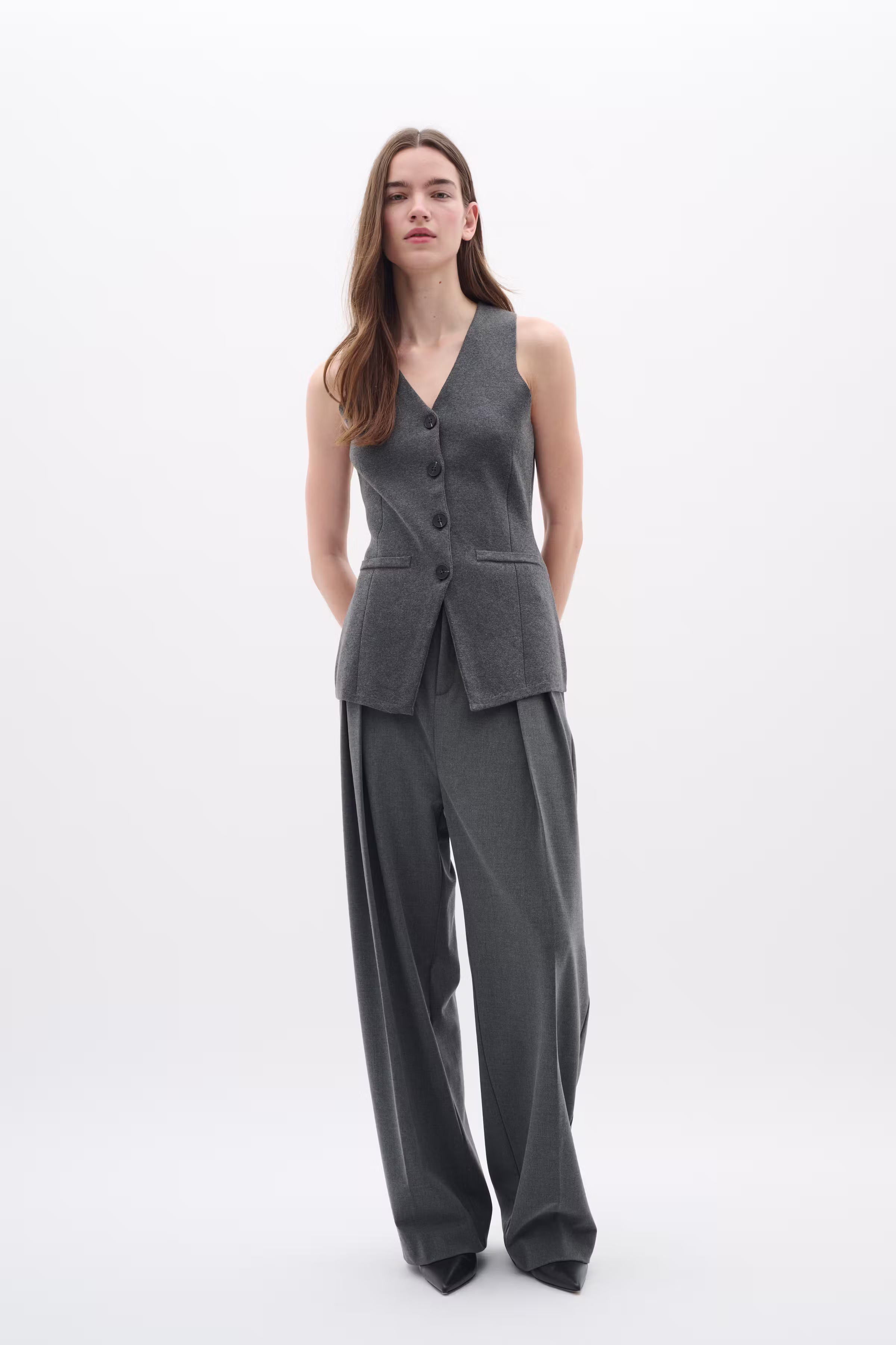 DalyaIW Weste LOOKBOOK FRONT 30110694-301744