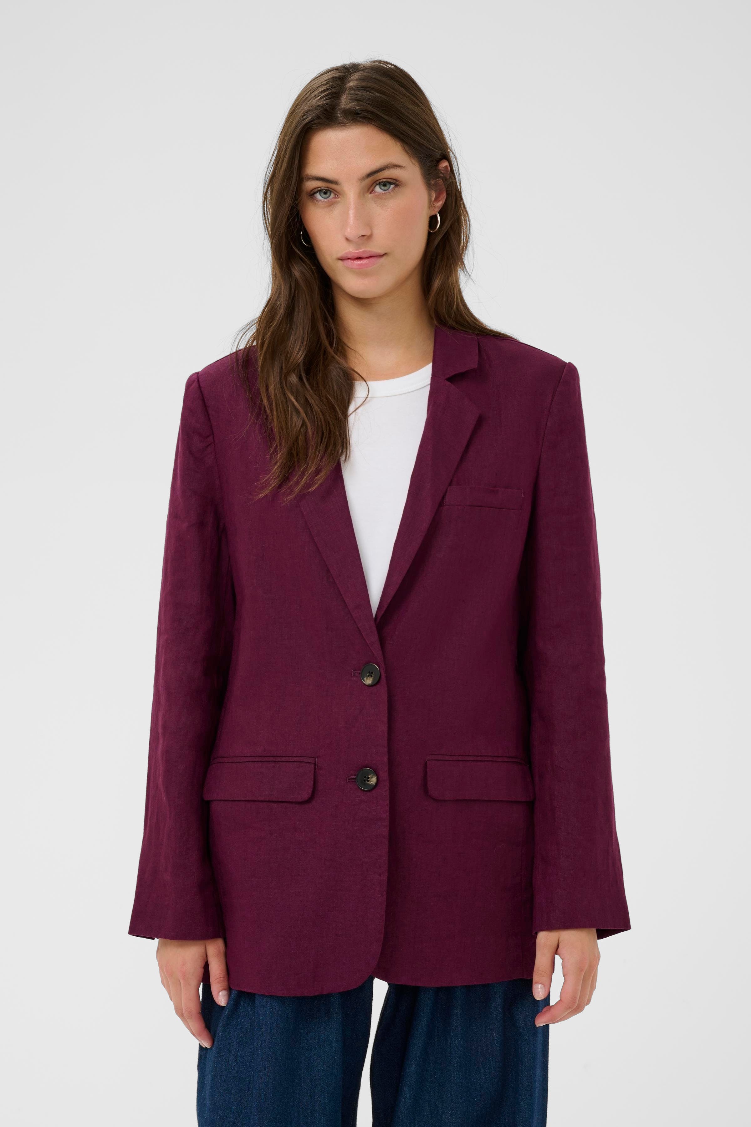 NyanPW Linen Blazer LOOKBOOK FRONT 30309561-191718