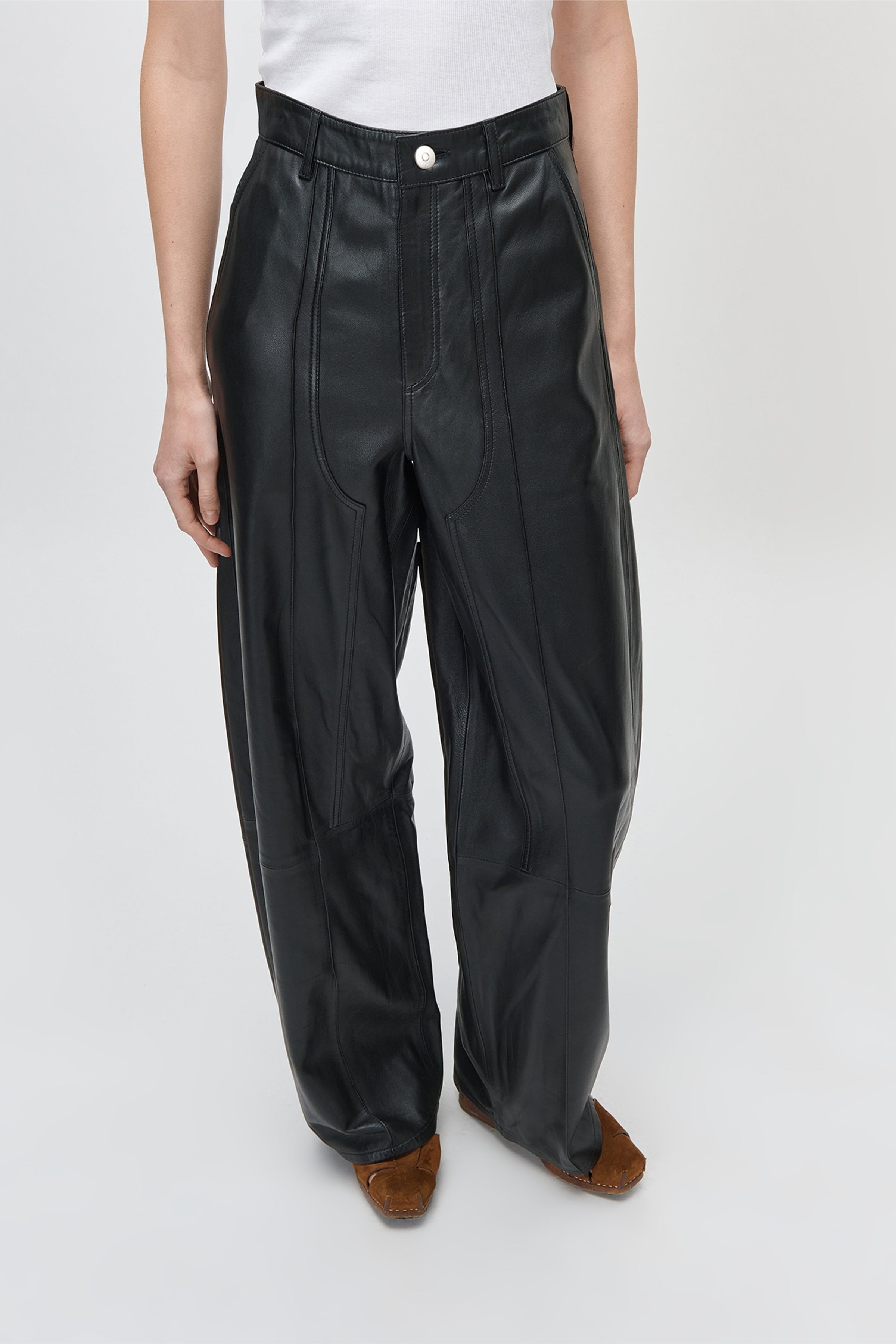 IOLESLIE Bukser LOOKBOOK FRONT 30600691-BK999