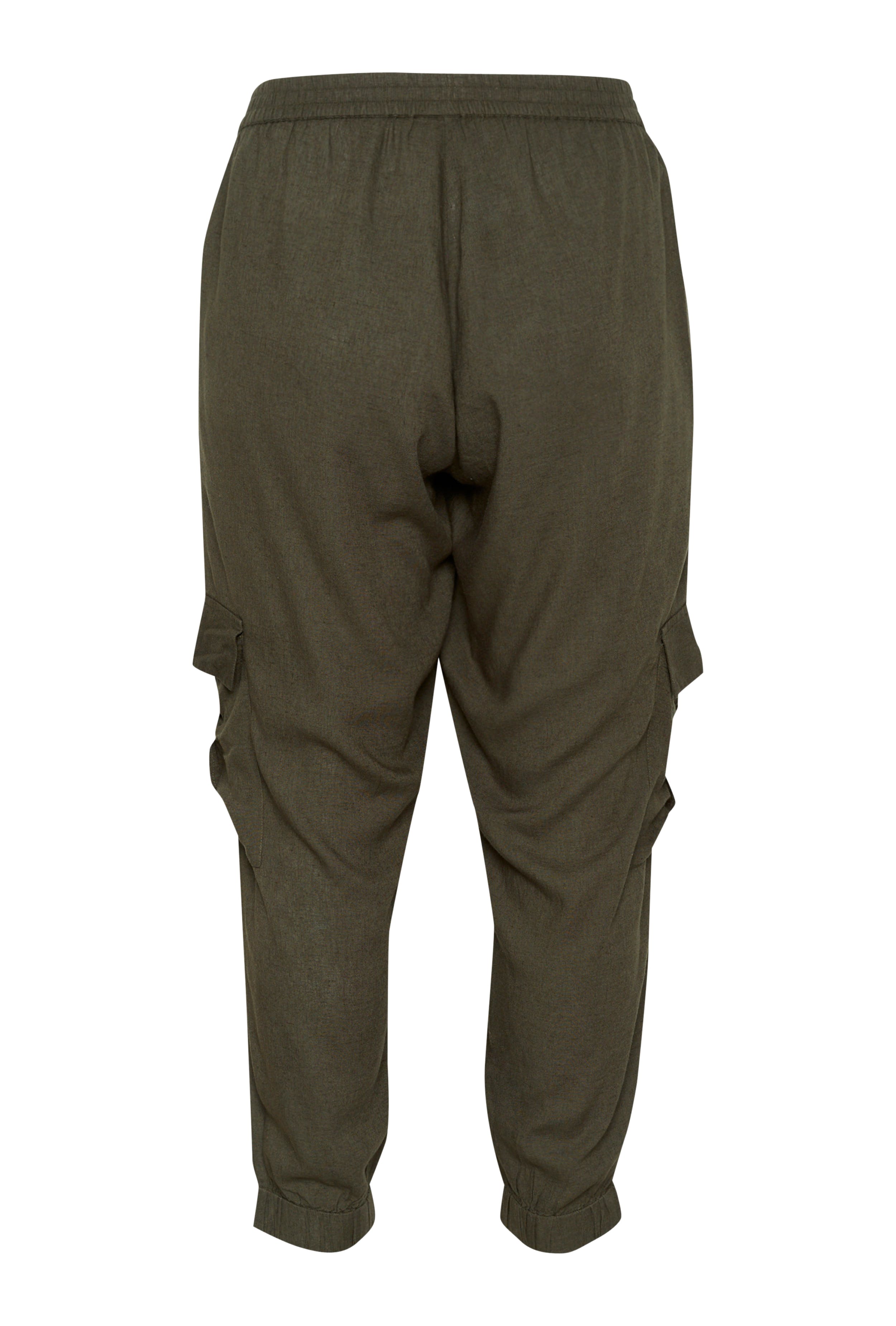 KCmille Cargo Linnen broek PACK BACK 10582219-190414