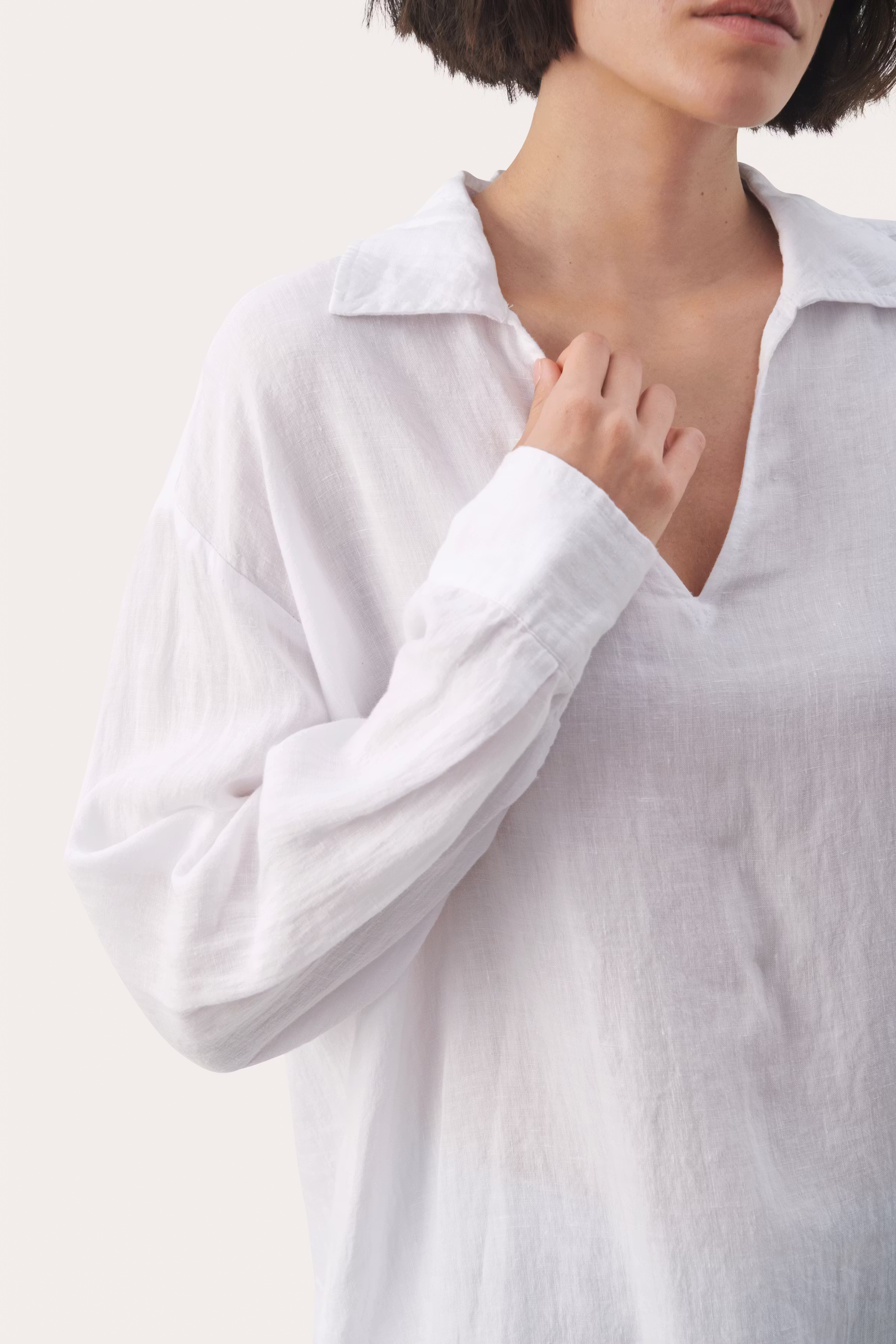 ElvisaPW Linnen overhemd LOOKBOOK DETAIL 30308402-110601