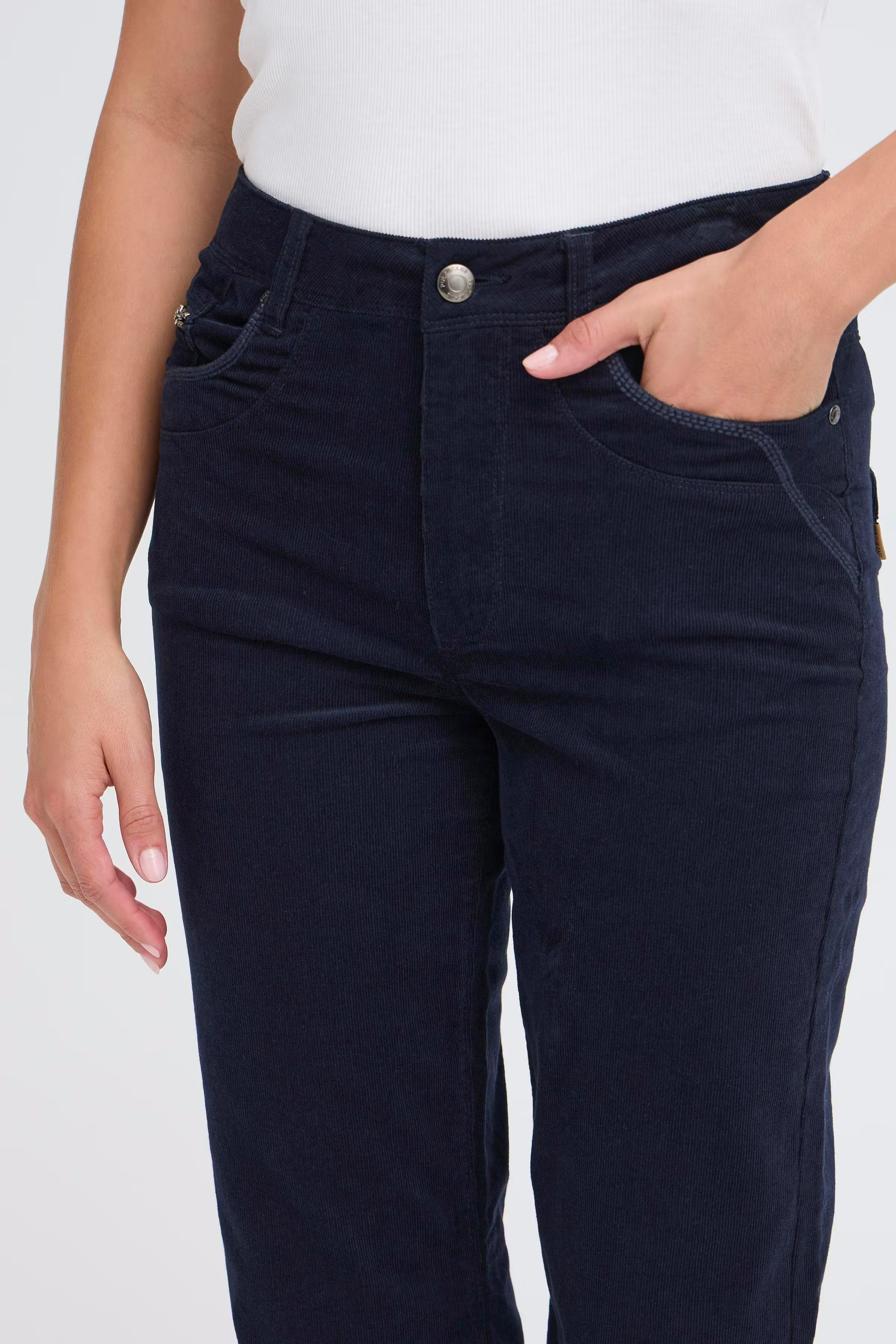 PZSALLY High Waist Straight leg Bukser LOOKBOOK DETAIL 50210073-194020