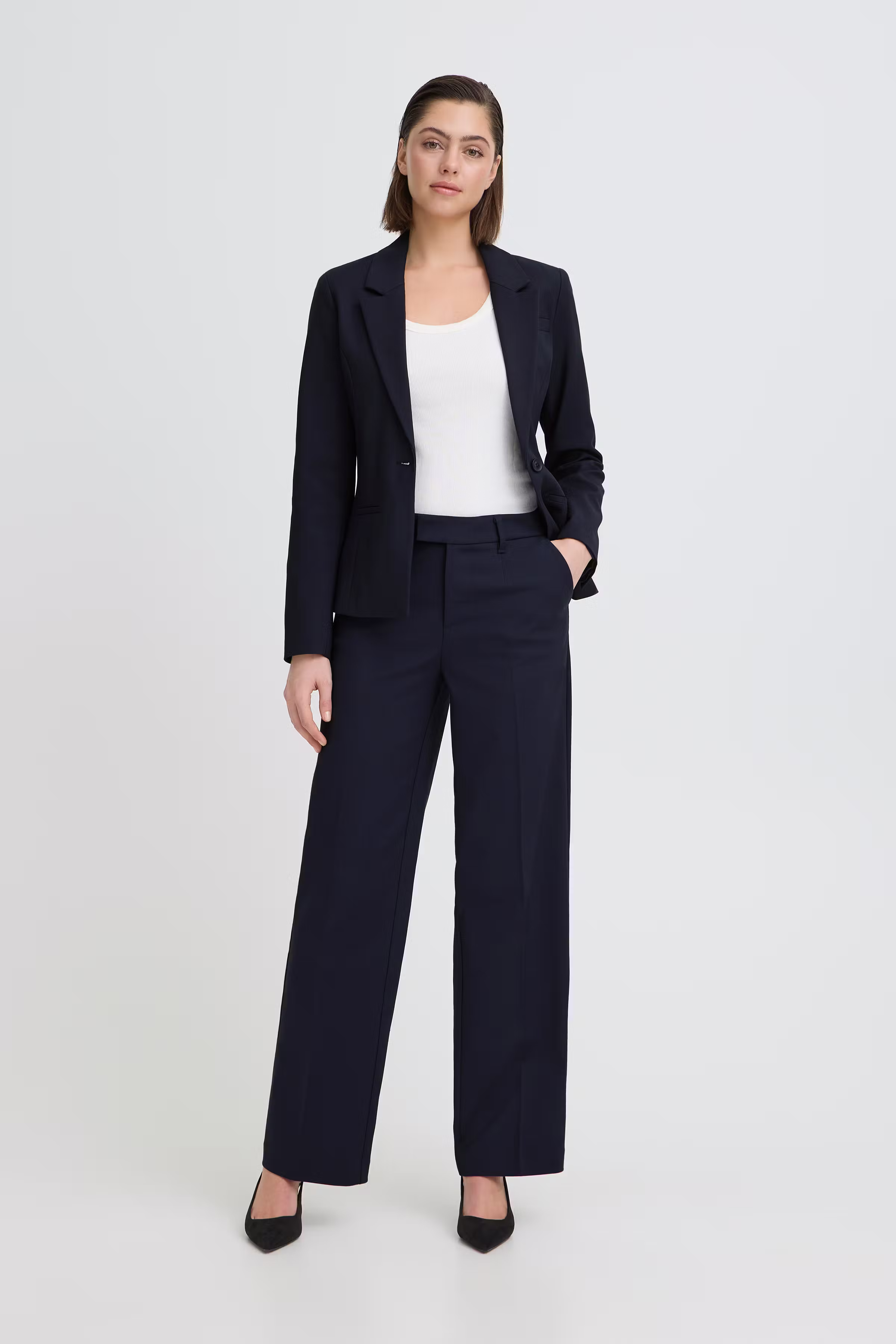 PZBINDY High Waist Wide Leg Trousers LOOKBOOK FRONT 50210334-194020