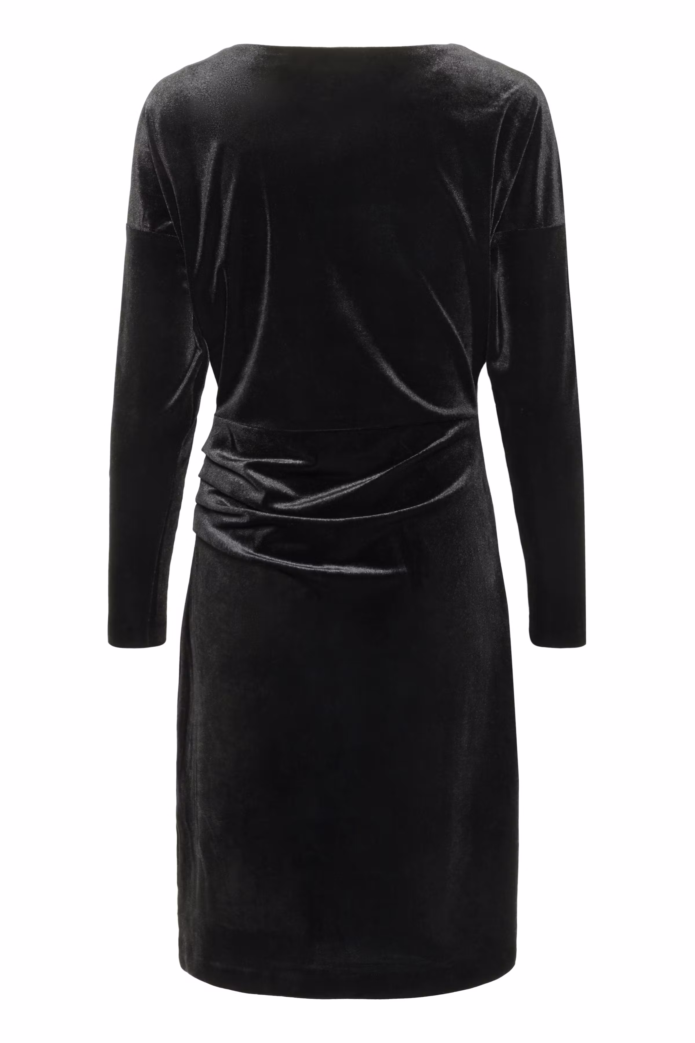 OfiahIW Velour Dress PACK BACK 30109905-194008