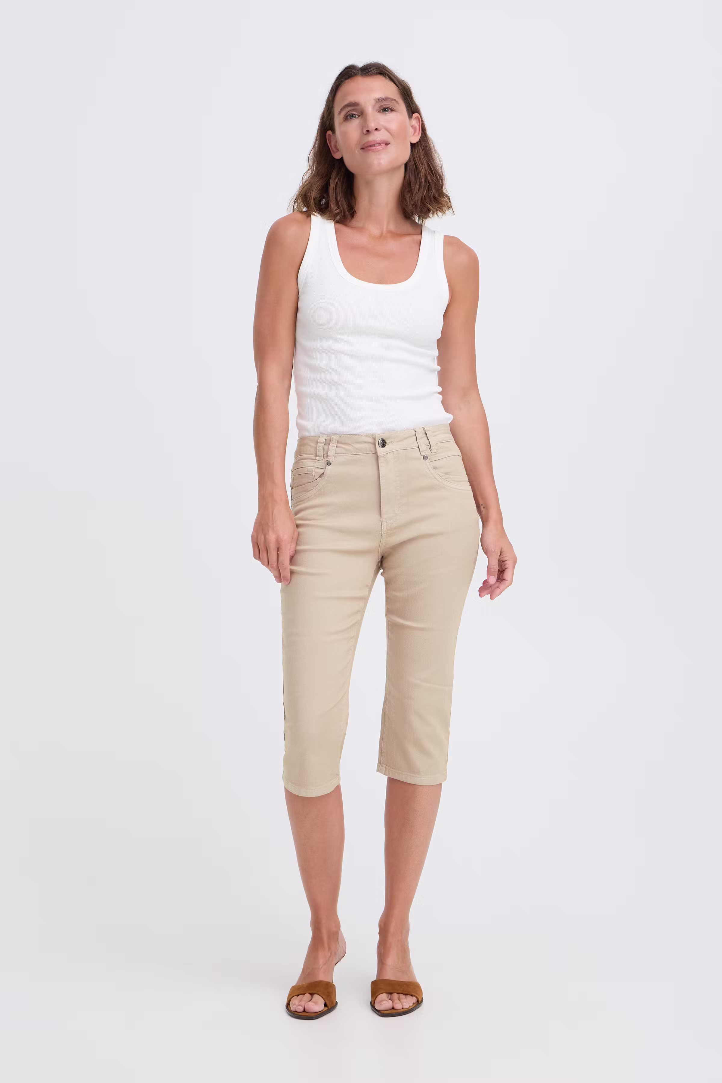 PZROSITA High Waist Trousers LOOKBOOK FRONT 50208876-151307