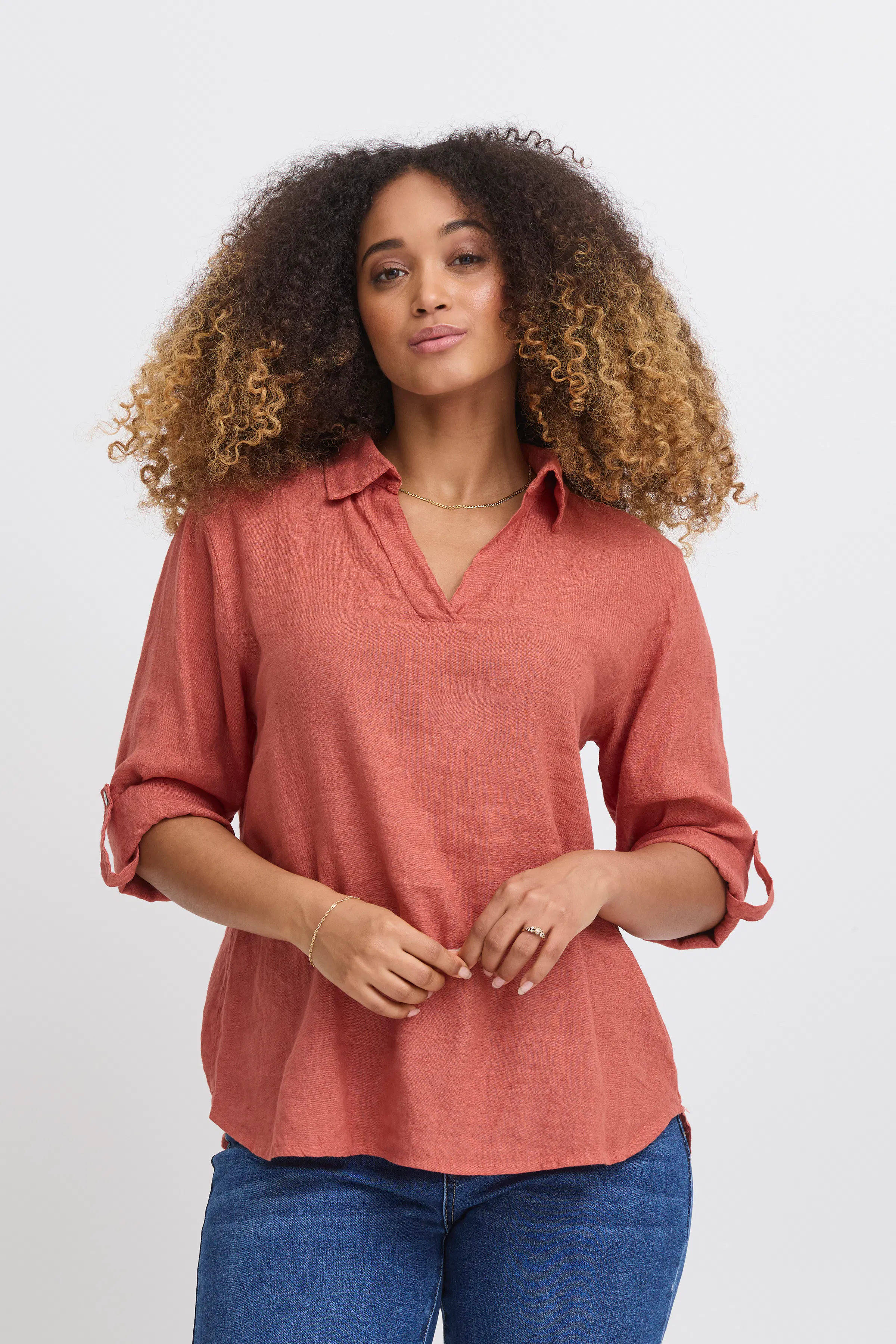 SBFONTANELLE Bluse LOOKBOOK FRONT 22100888-181443