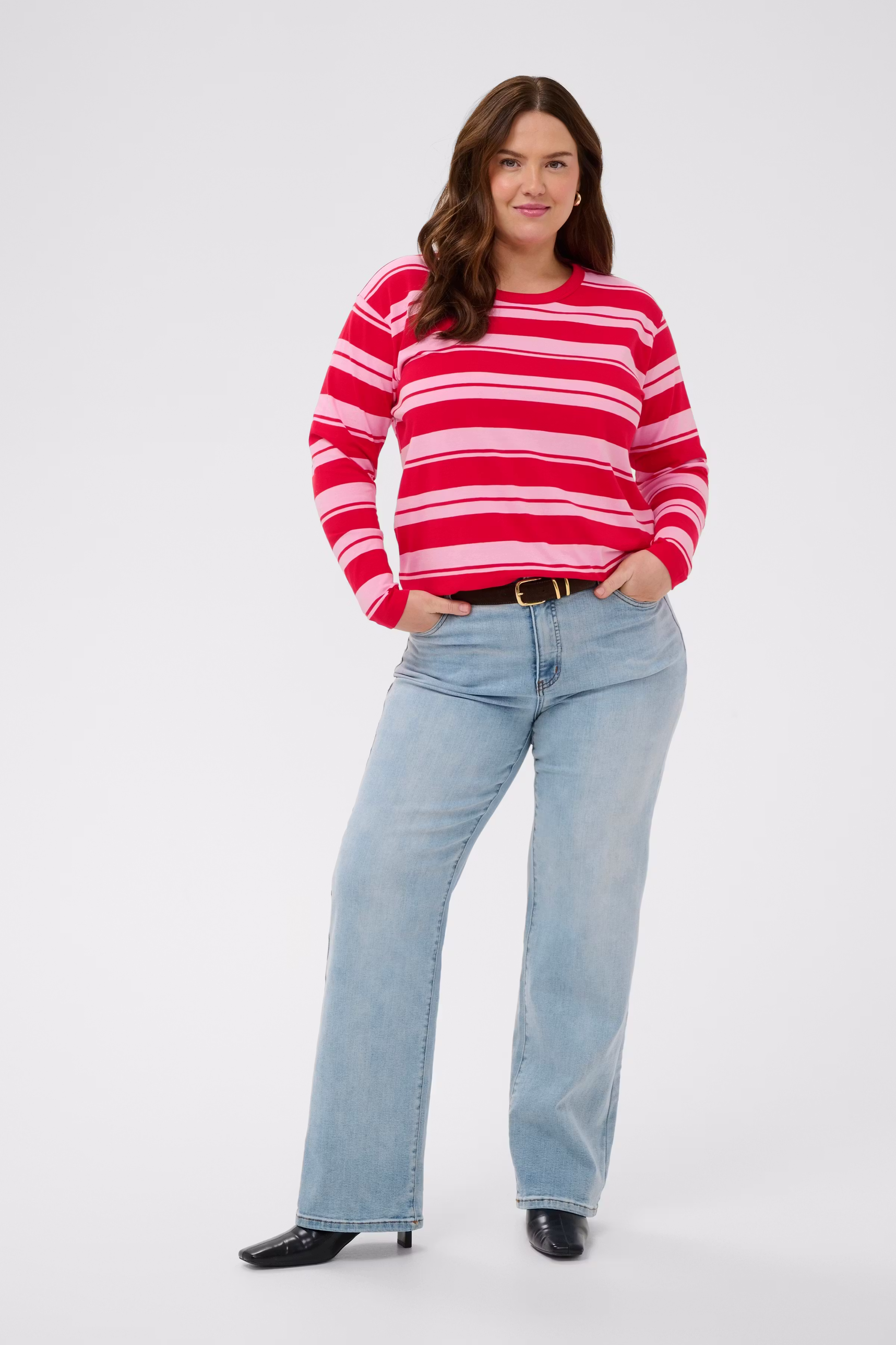 KCwinni Striped Blouse LOOKBOOK FRONT 10584218-109618