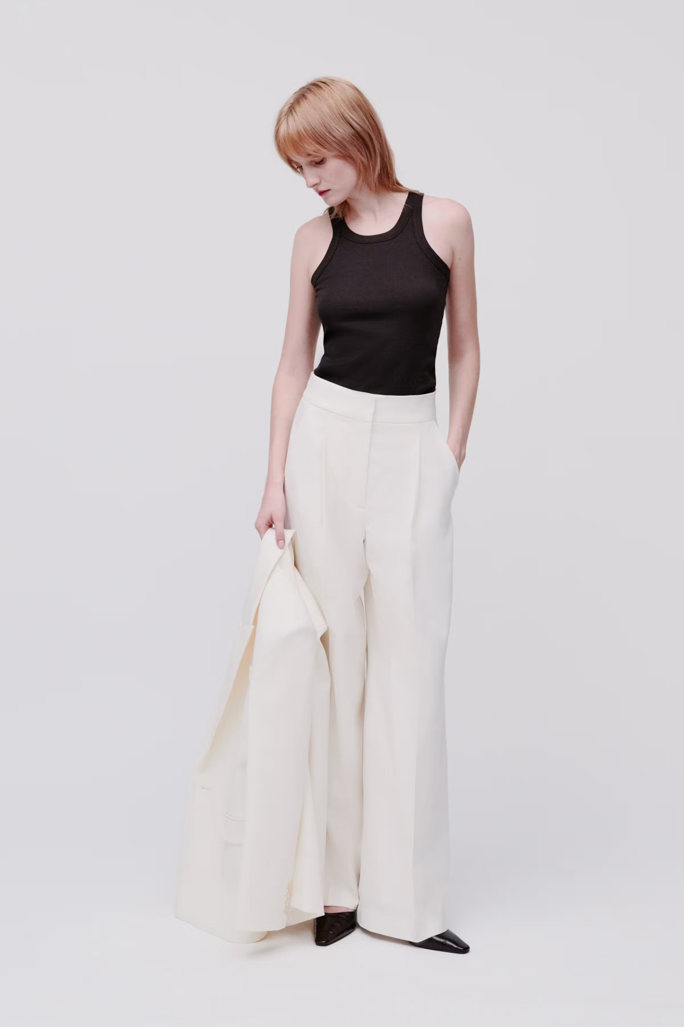 IOPRESCILLIA SUE Trousers LOOKBOOK FRONT 30600623-WH010