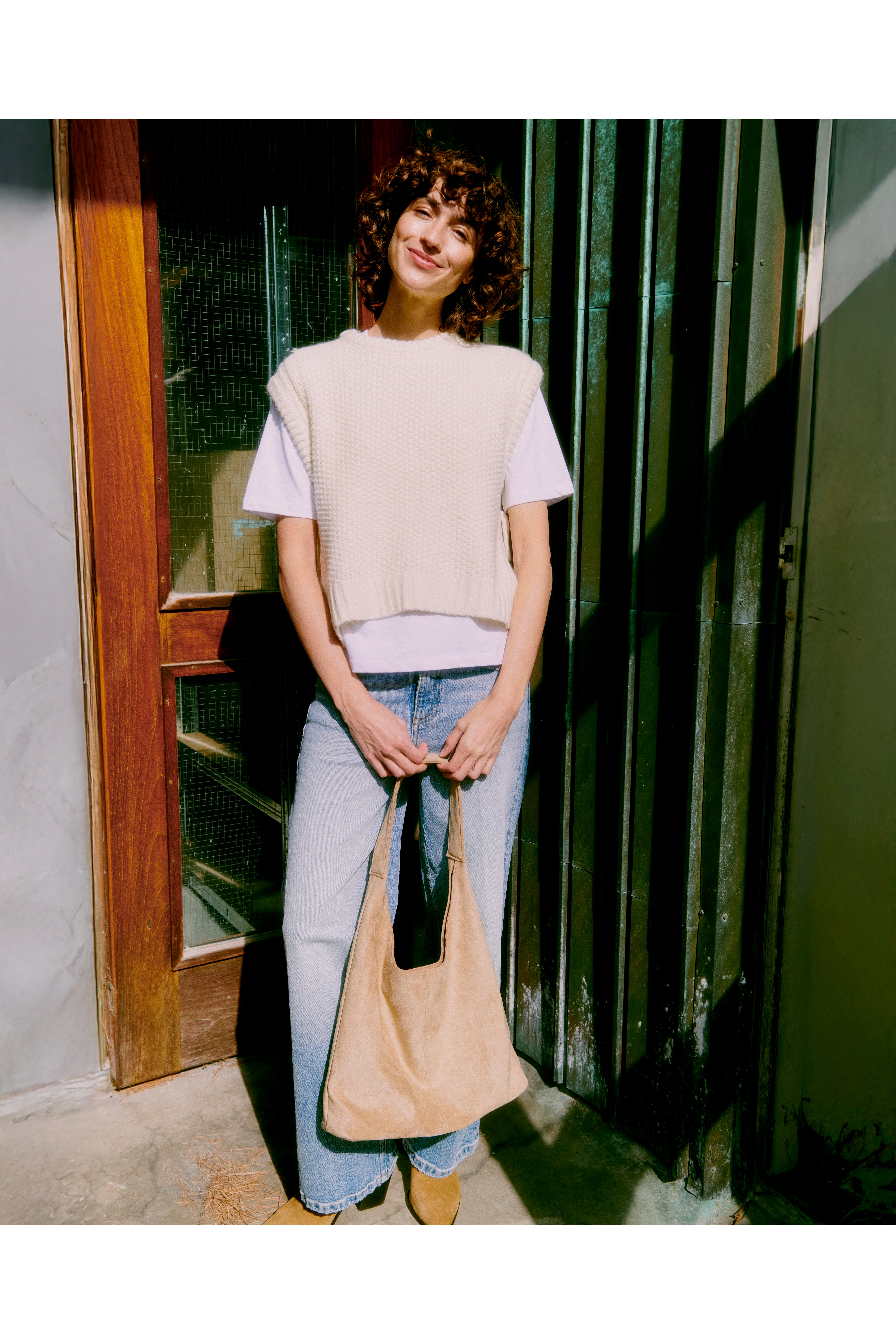 BYNITTA Strikket vest LOCATION NONE 20818614-130905