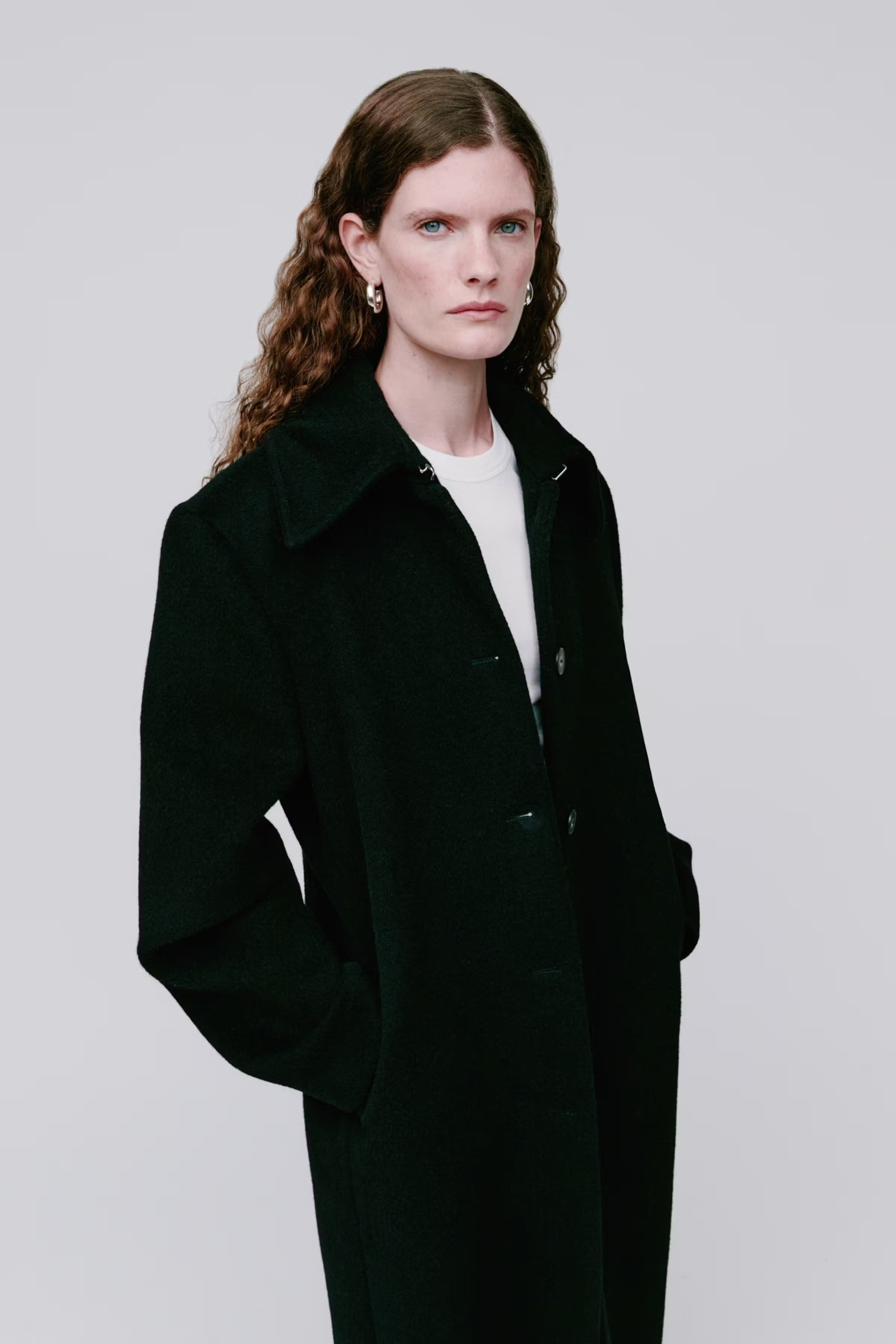 IOCAILIN Coat LOOKBOOK FRONT 30600568-BK999