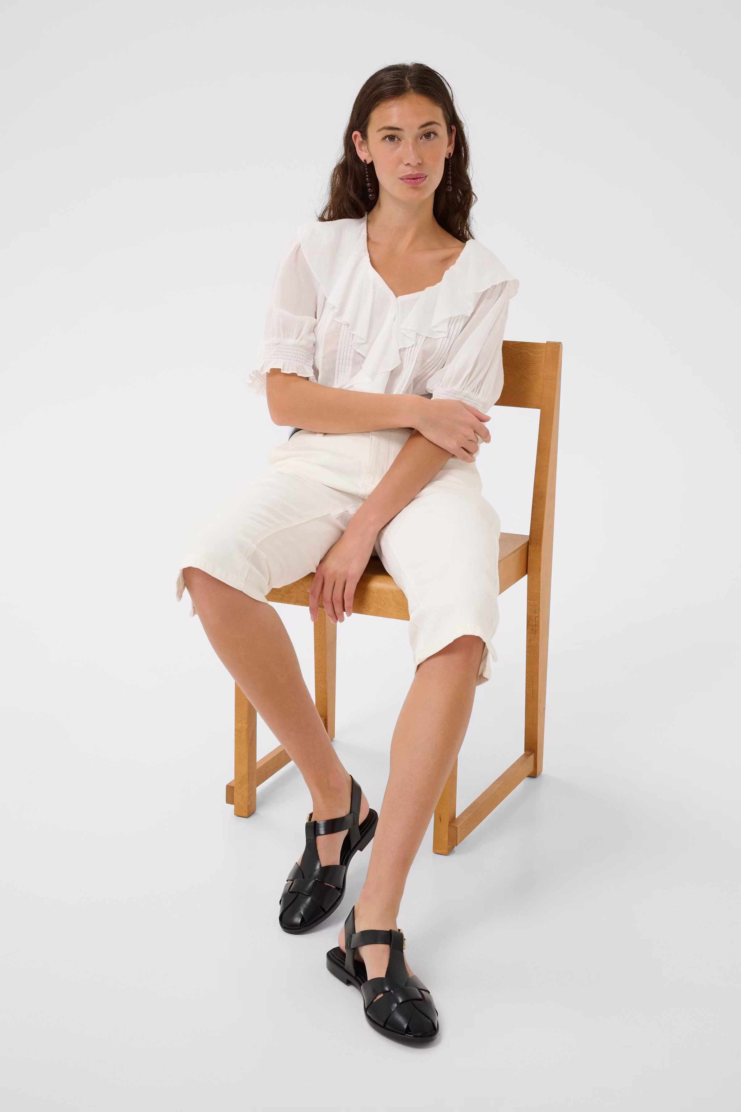 CUtali Capri Trousers LOOKBOOK FRONT 50112791-500013