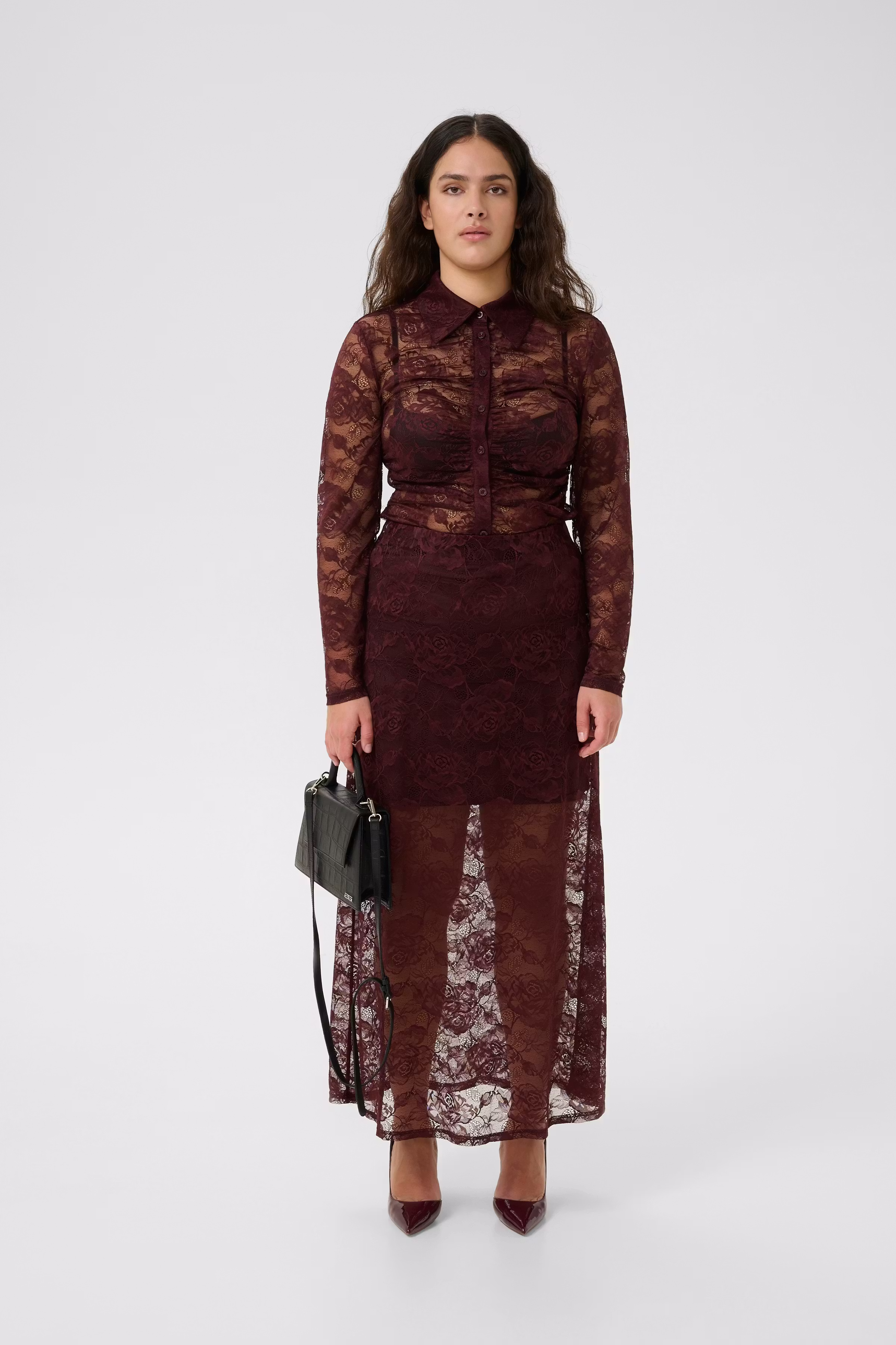 GZleala Kanten rok LOOKBOOK FRONT 10910527-108291