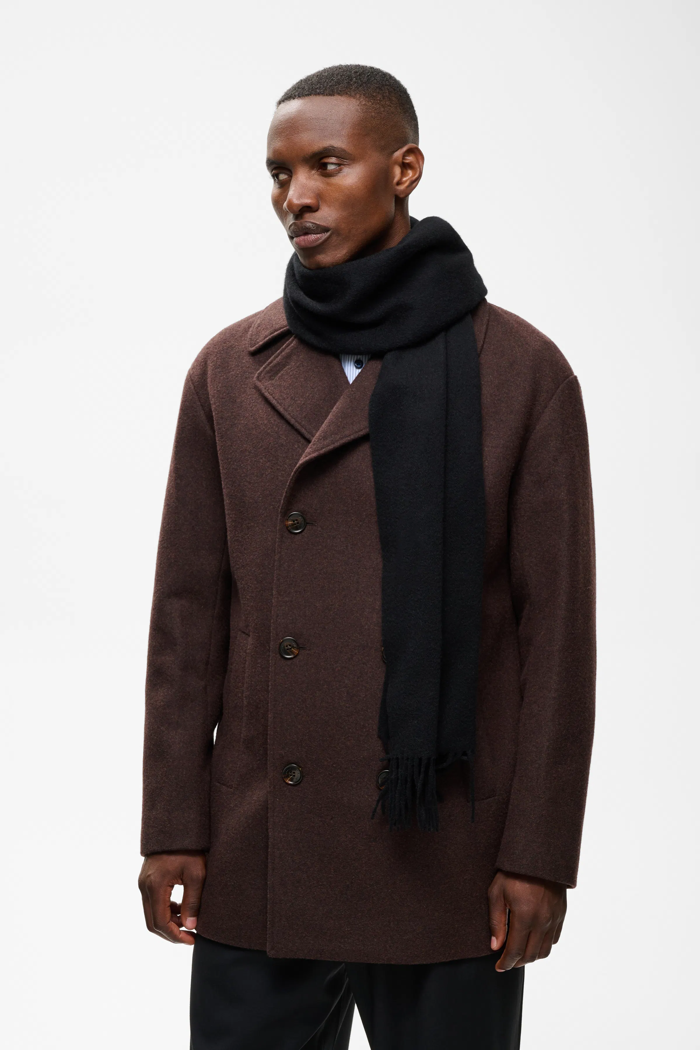 MAwolan Wollen Sjaal LOOKBOOK FRONT 30204996-300275