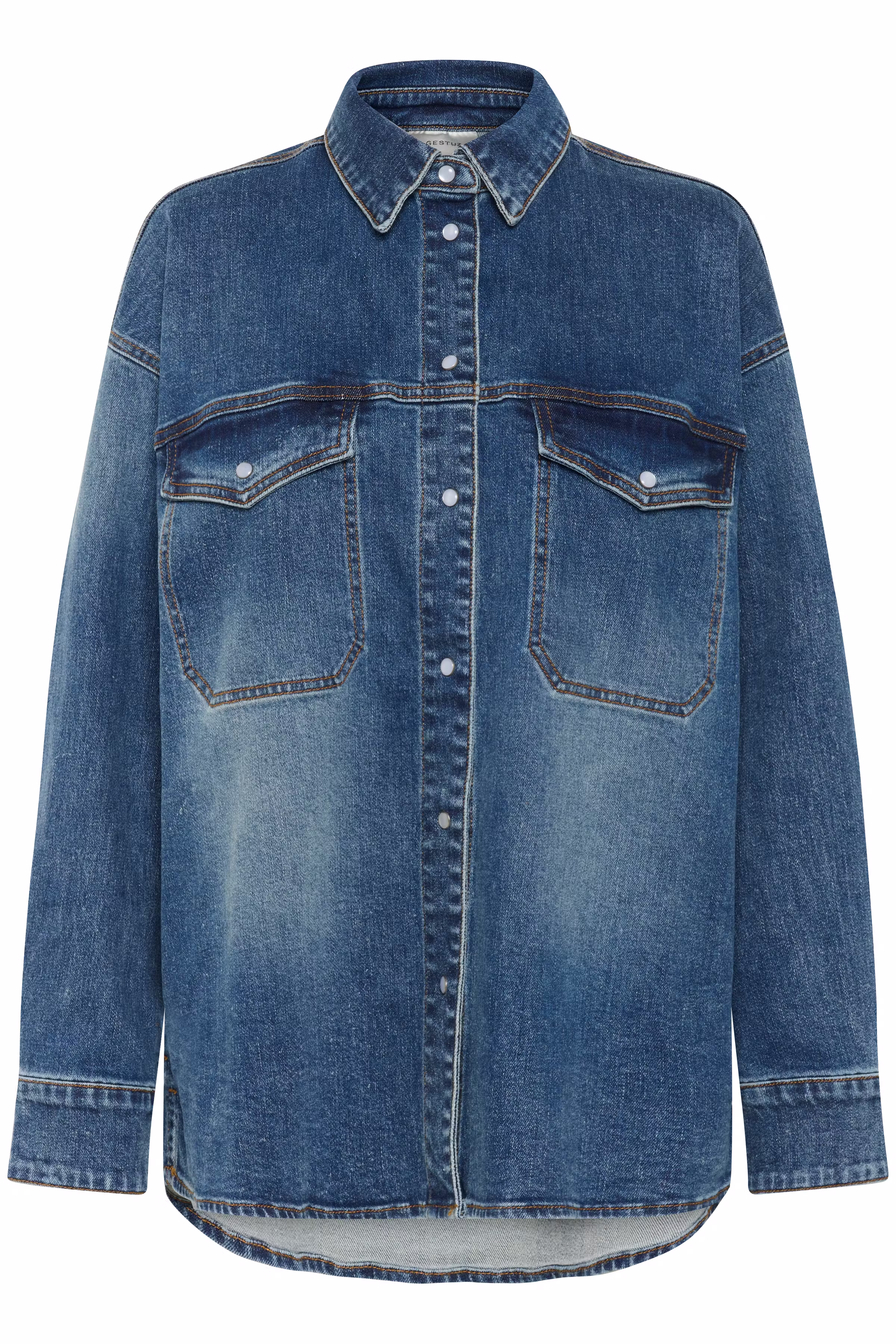GZviva Denimskjorte PACK FRONT 10910575-108303