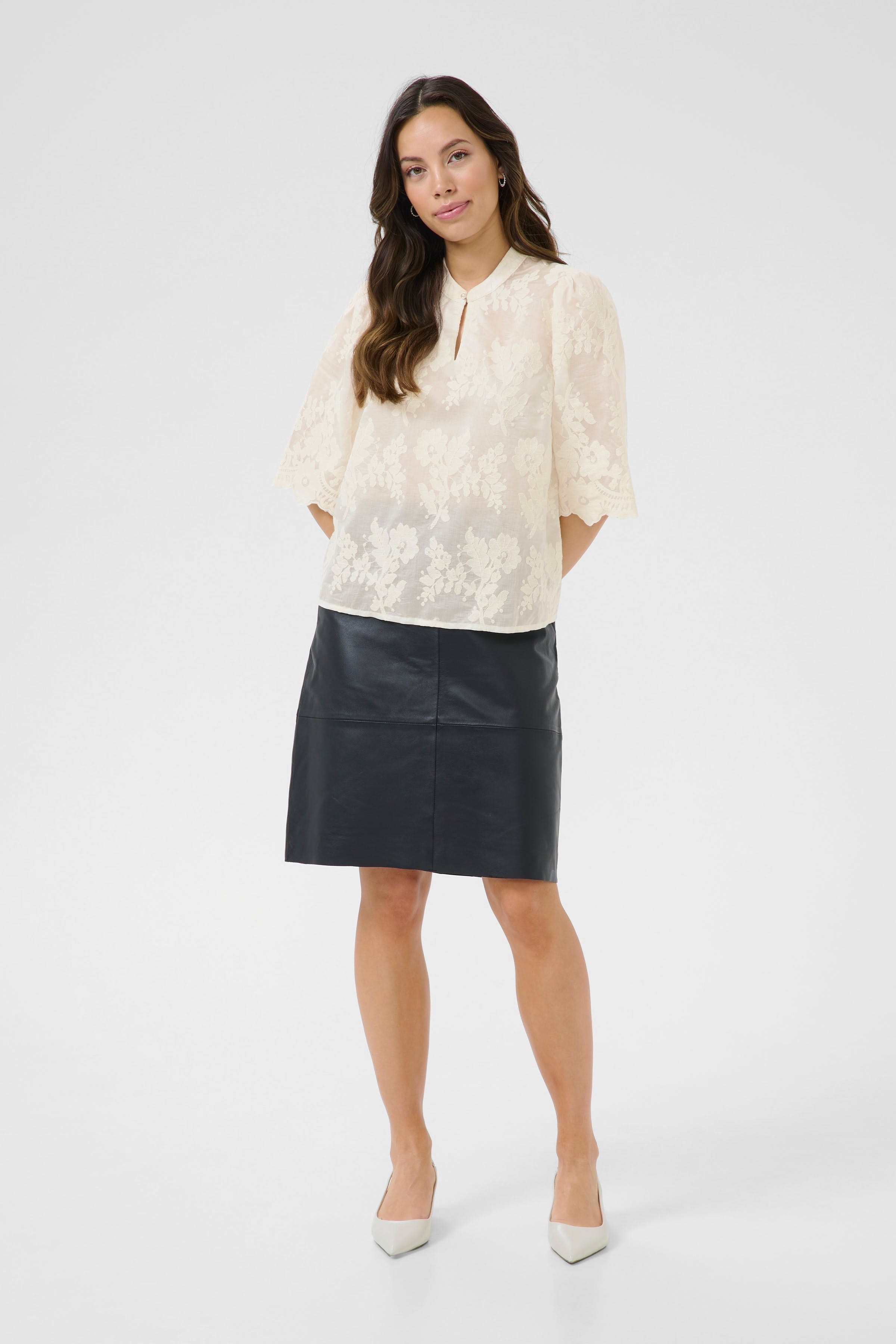 CUarona Blouse LOOKBOOK FRONT 50111916-120304