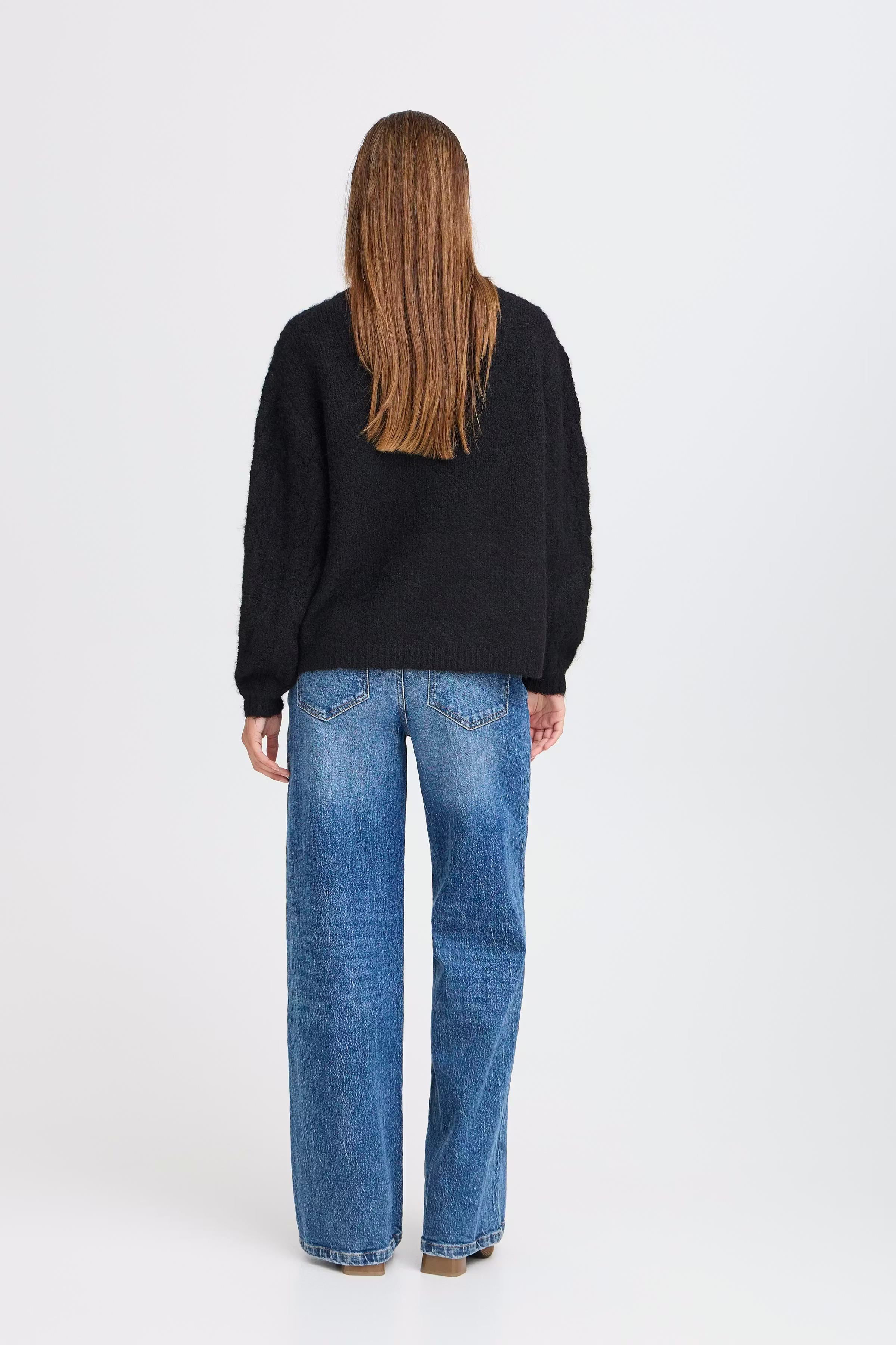 Strikket pullover LOOKBOOK BACK 20811256-200451