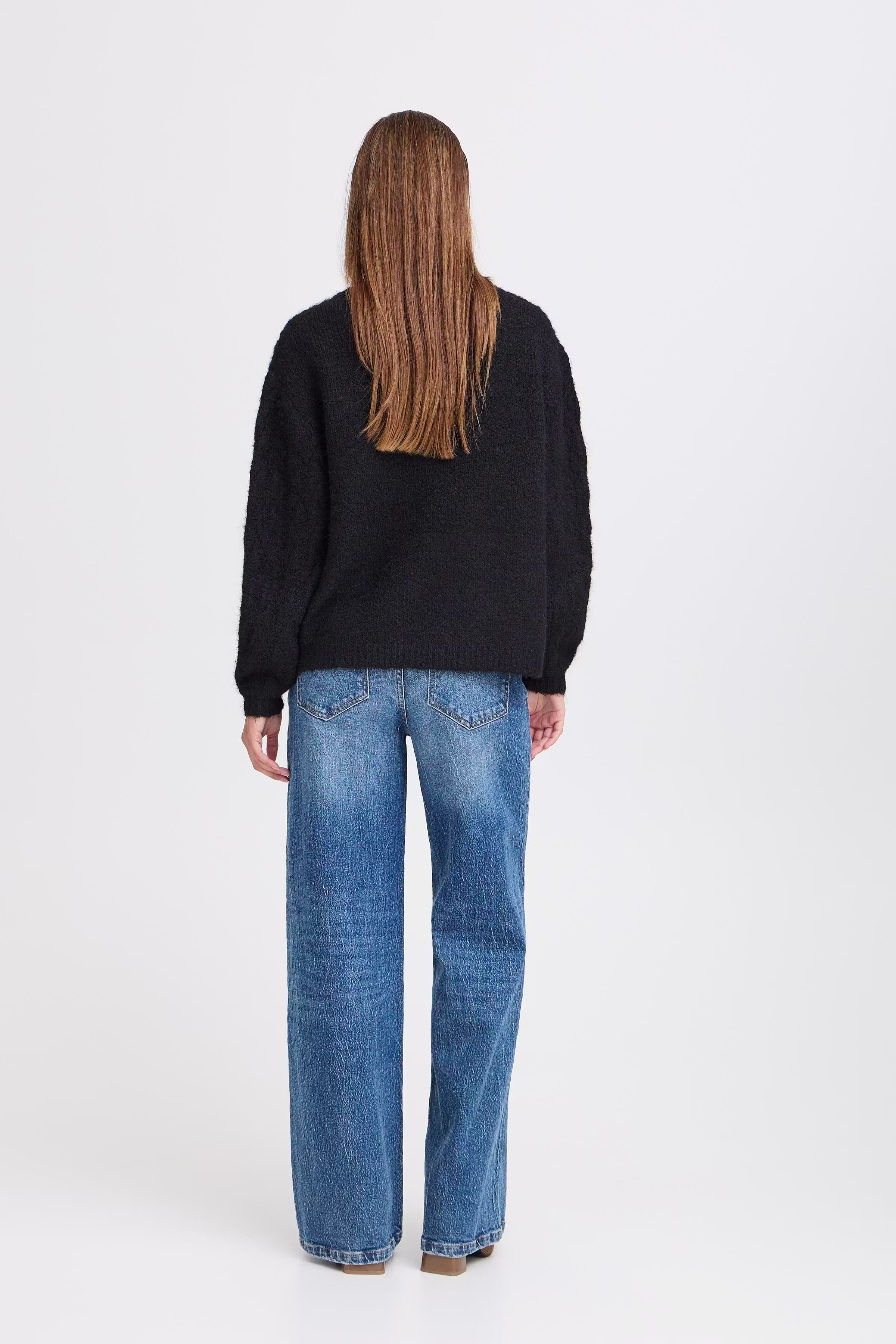 Strikket pullover LOOKBOOK BACK 20811256-200451
