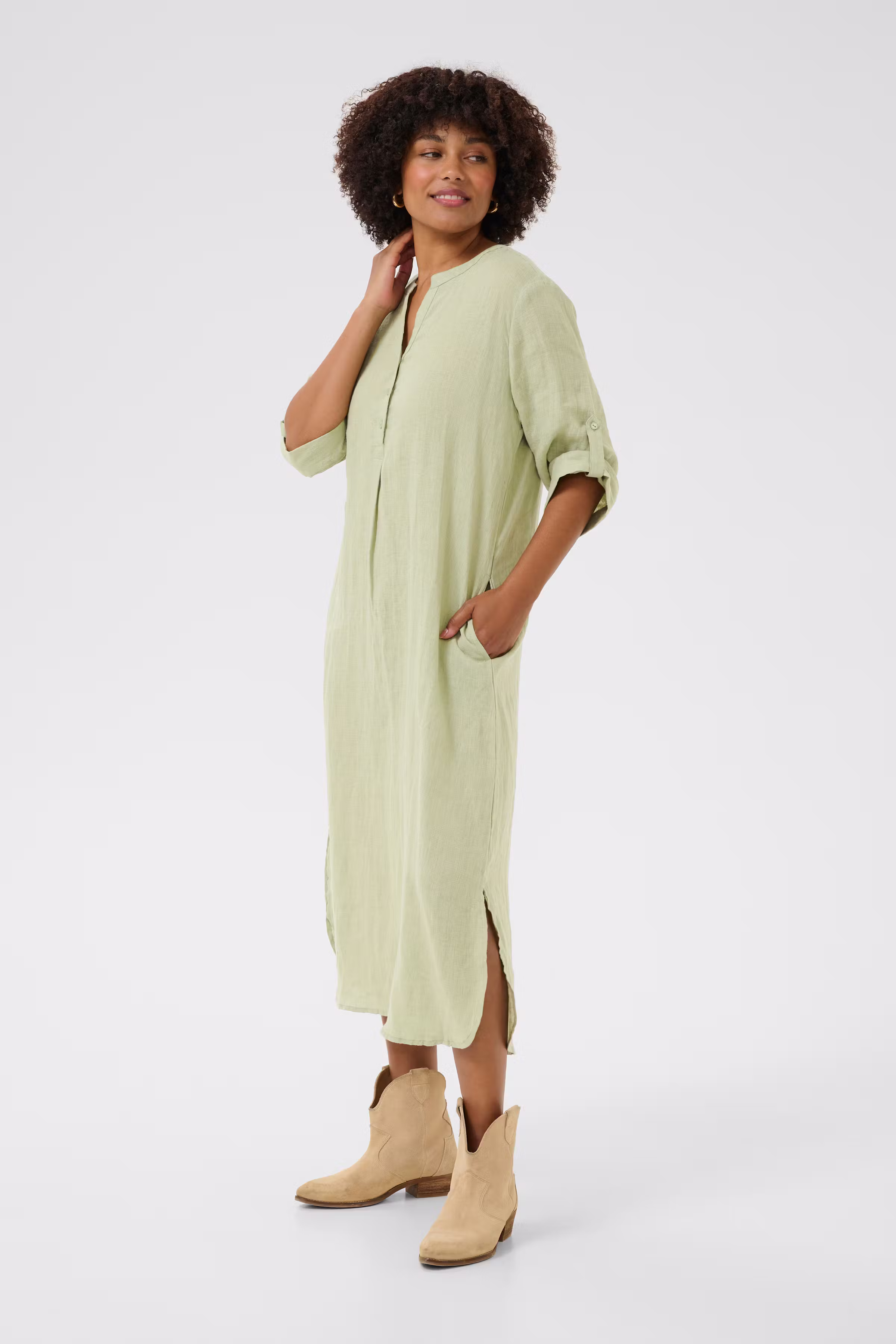 CRBellis Linen dress LOOKBOOK FRONT 10611577-160213