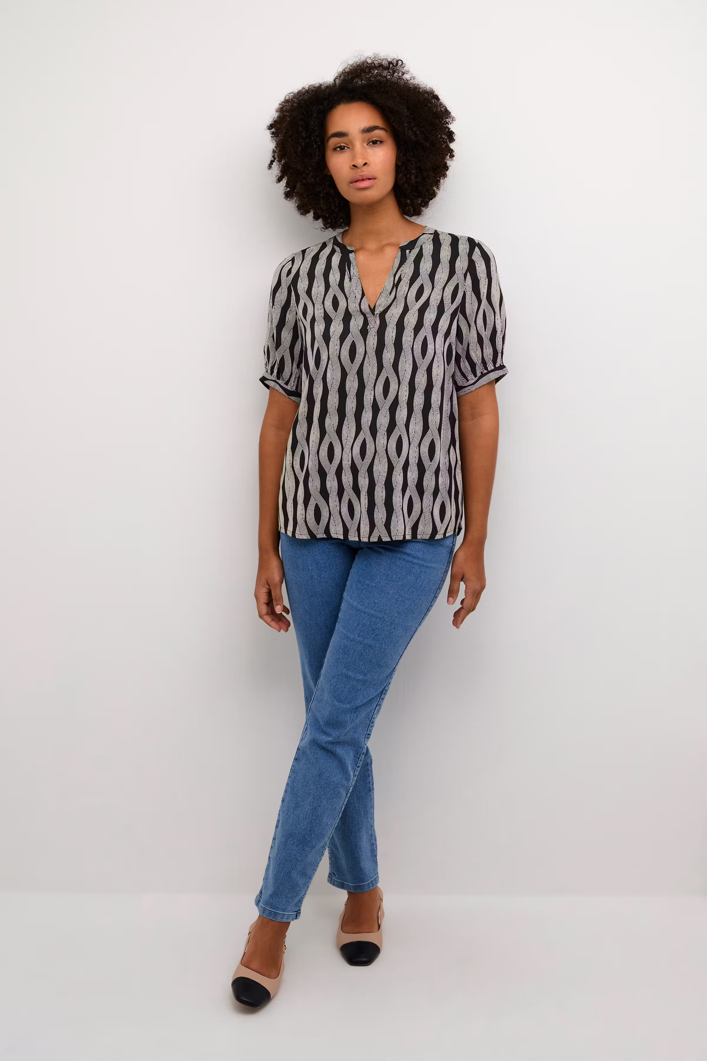 KAsanne Bluse LOOKBOOK FRONT 10508836-106143