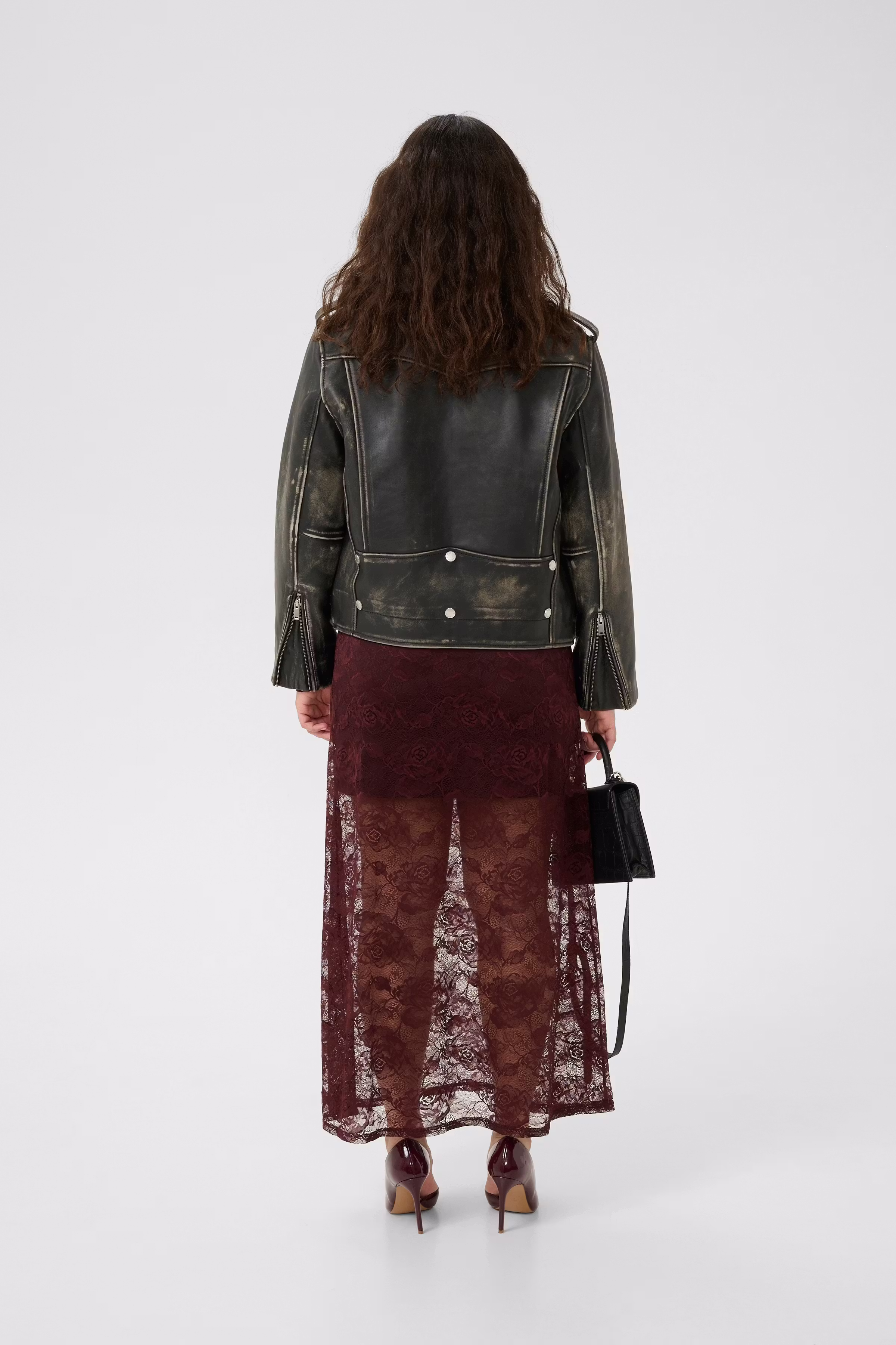 GZrylee Lederjacke LOOKBOOK BACK 10910555-108302