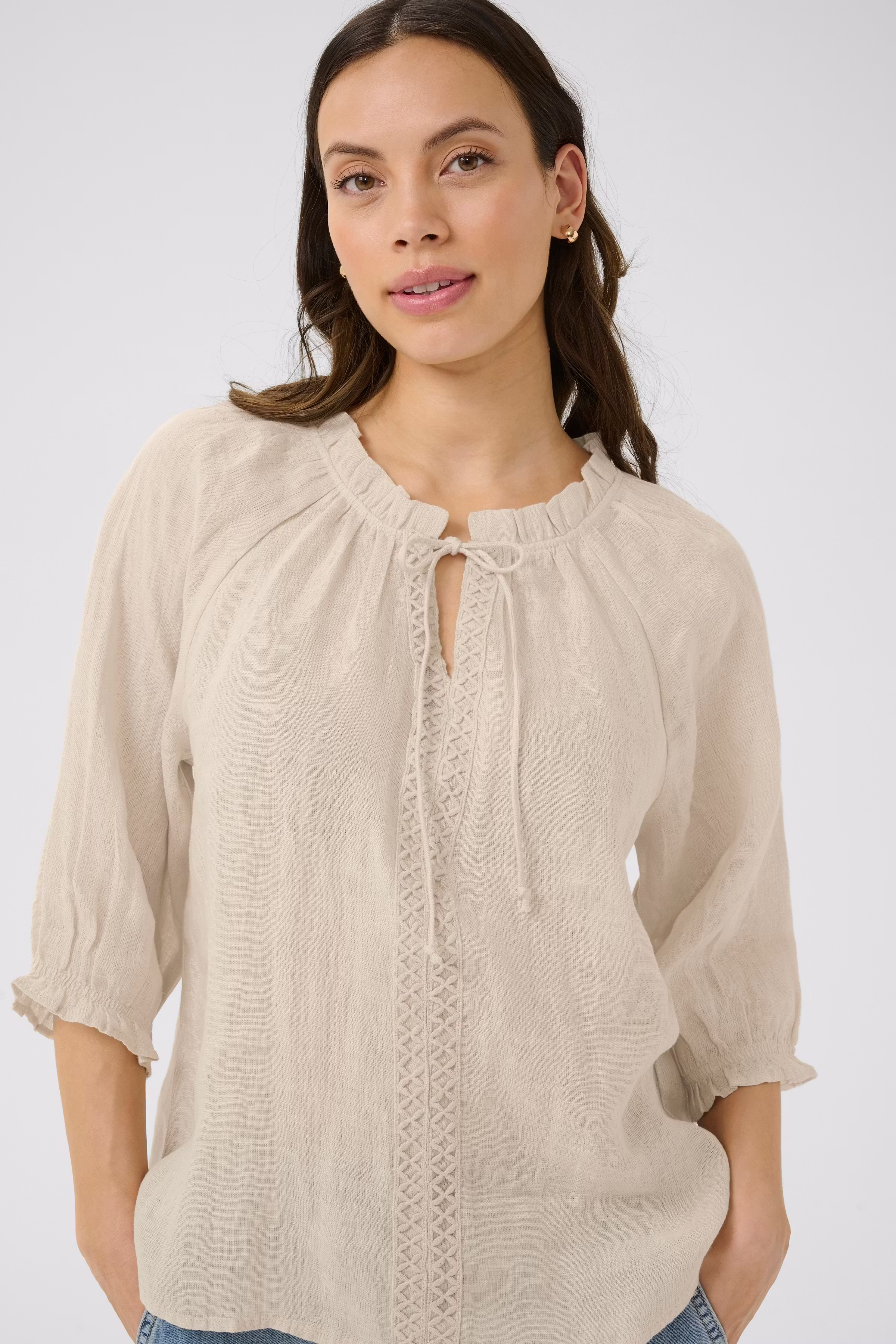 CRBellis Blouse en lin LOOKBOOK DETAIL 10613469-104537