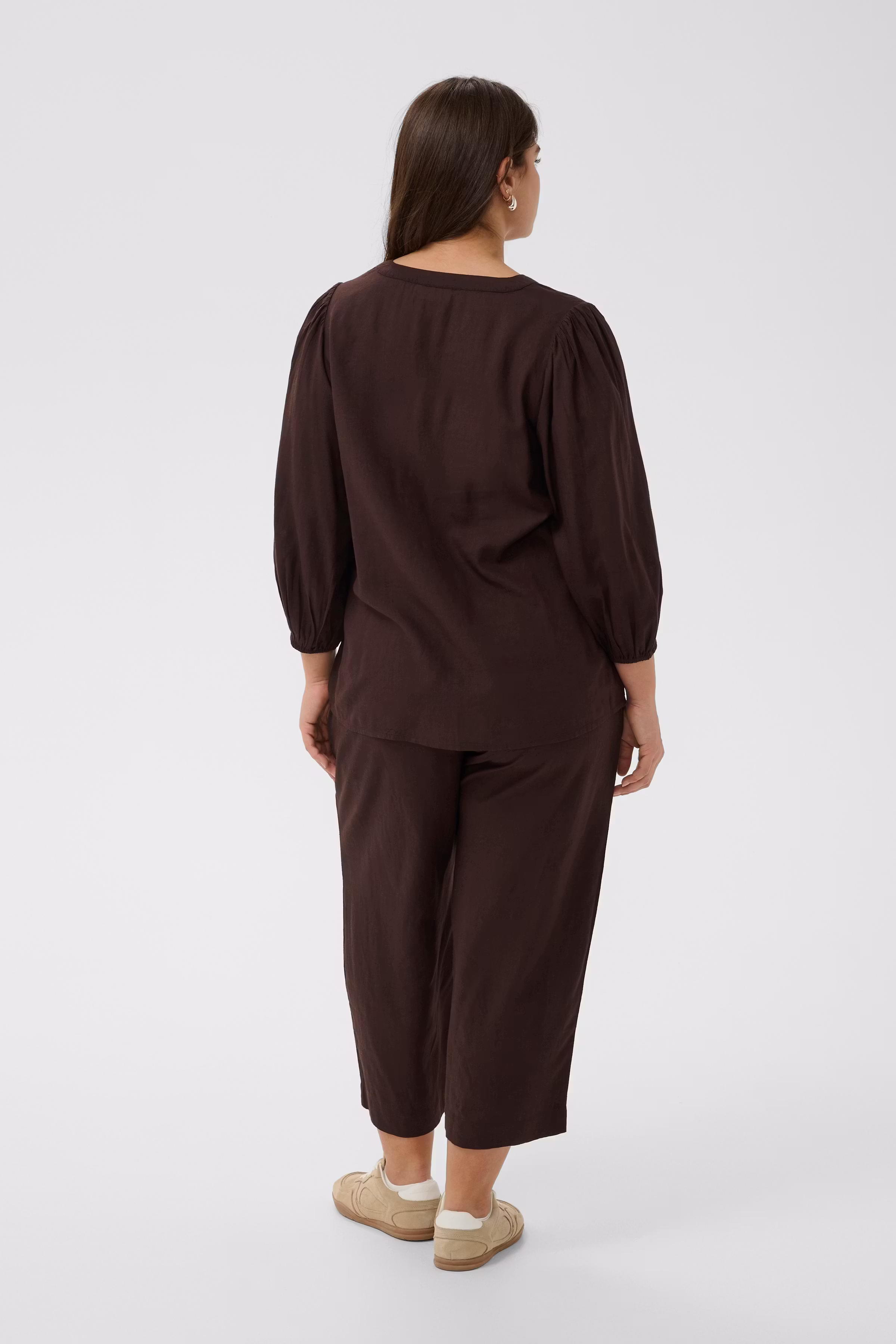 KCmille Leinen Bluse LOOKBOOK BACK 10584079-191111