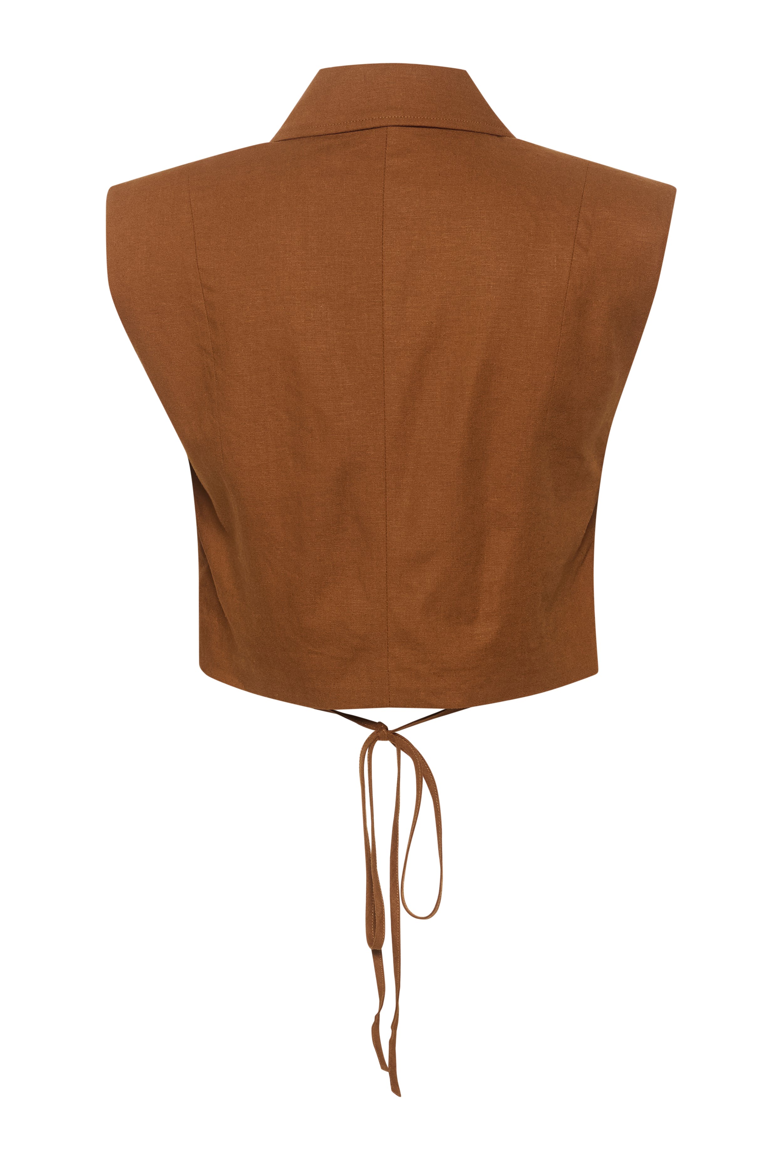 LeenaGZ Linnen vest PACK BACK 10909228-191227