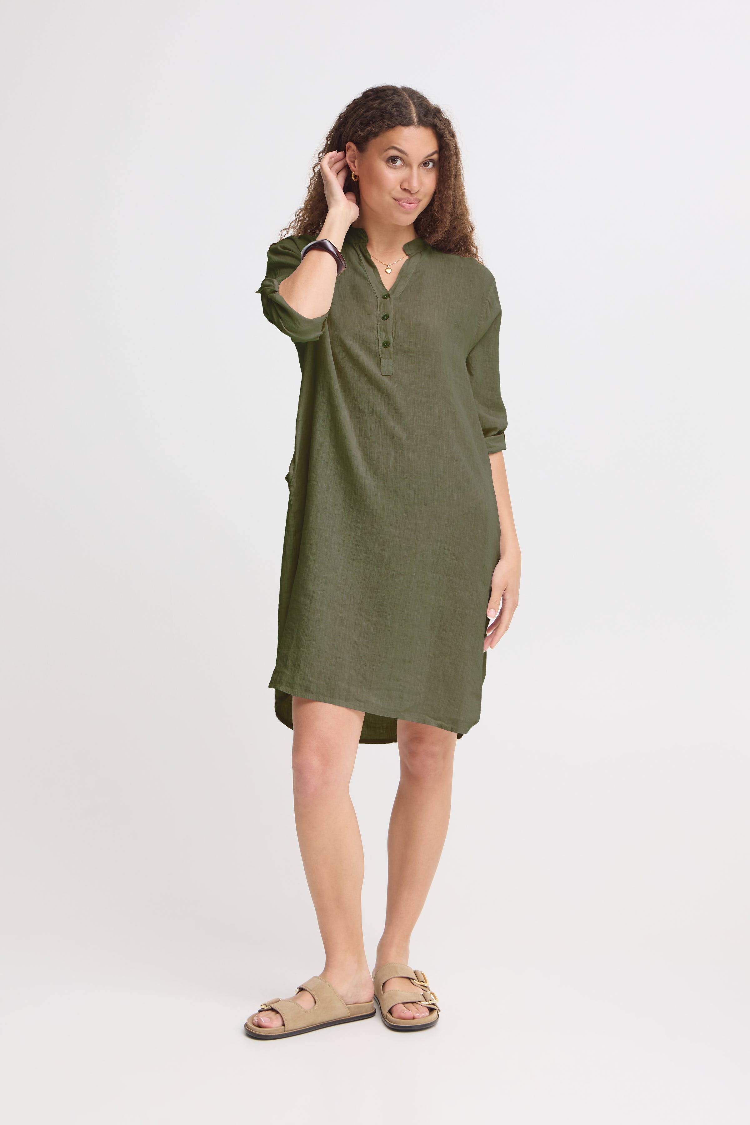 SBFONTANELLE Kjole LOOKBOOK FRONT 22101166-180312