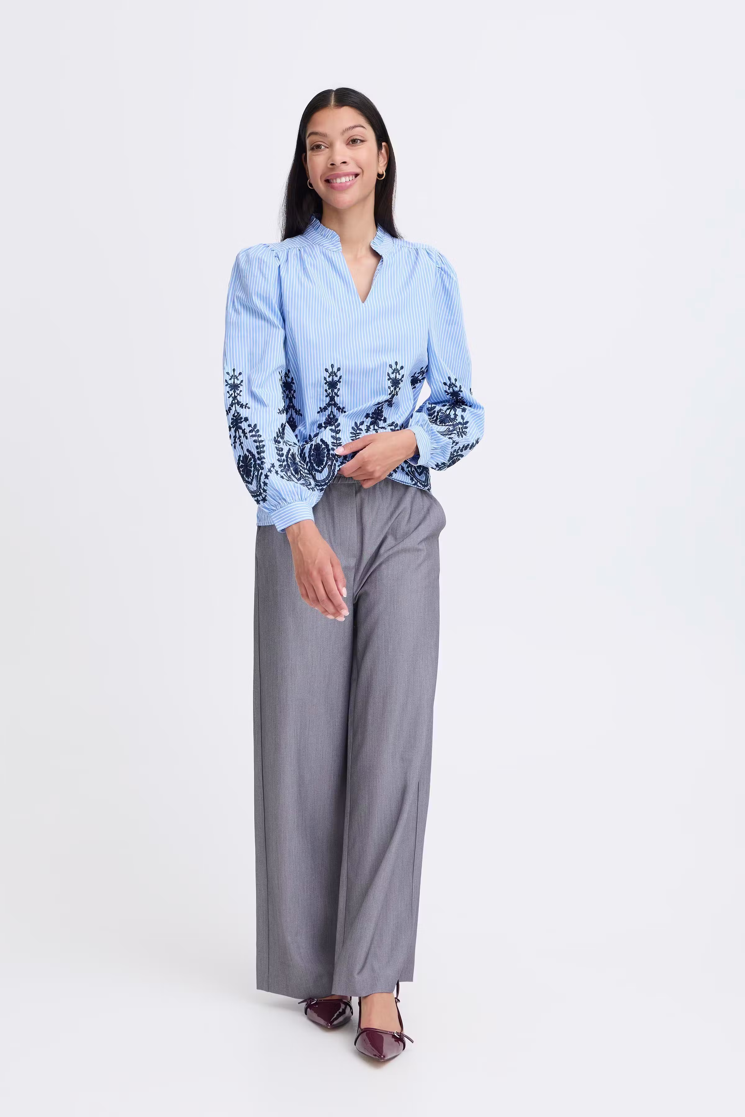 BYXFAUSTA Bluse LOOKBOOK FRONT 20818918-900007885