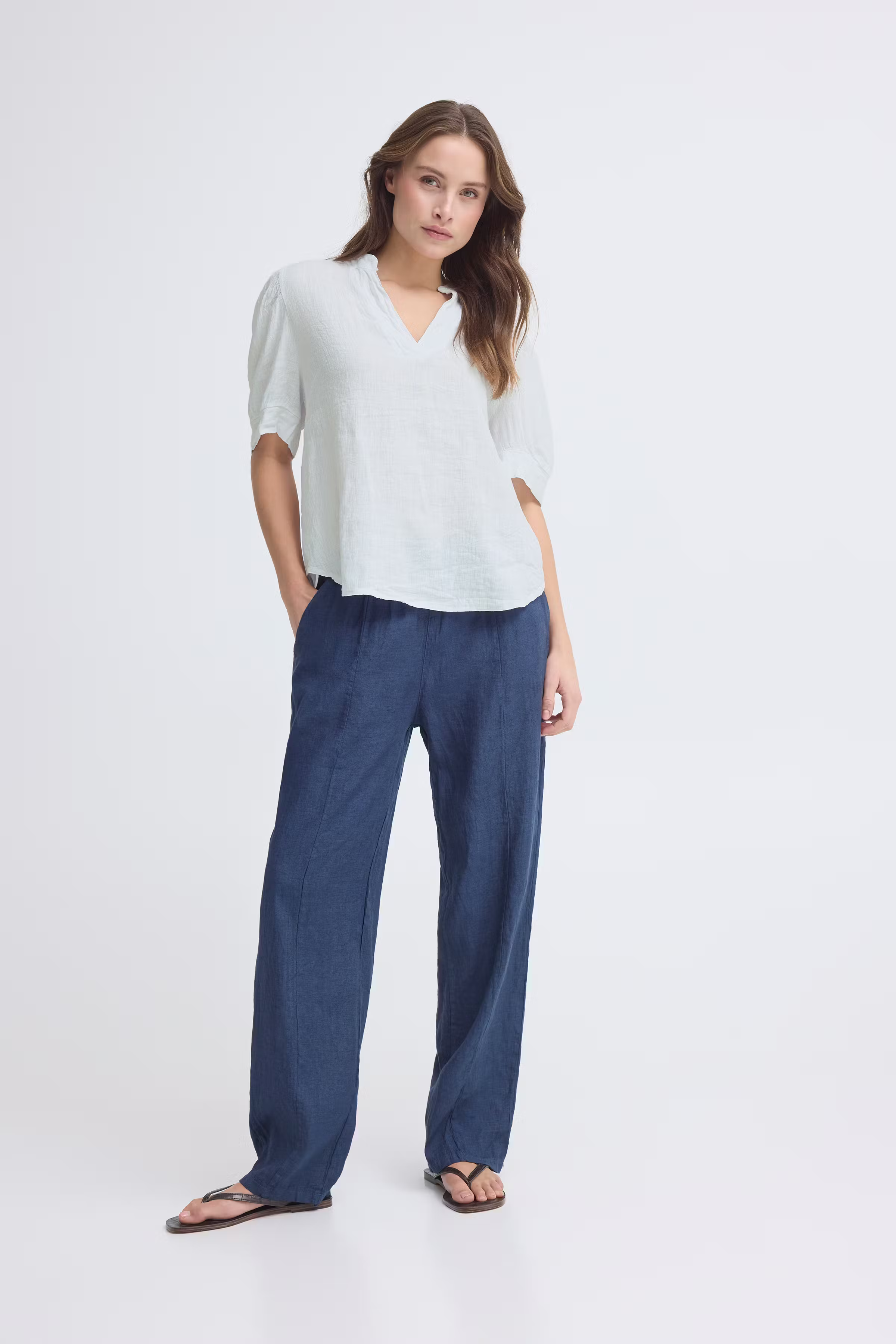 SBFONTANELLE Bluse LOOKBOOK FRONT 22101165-110602