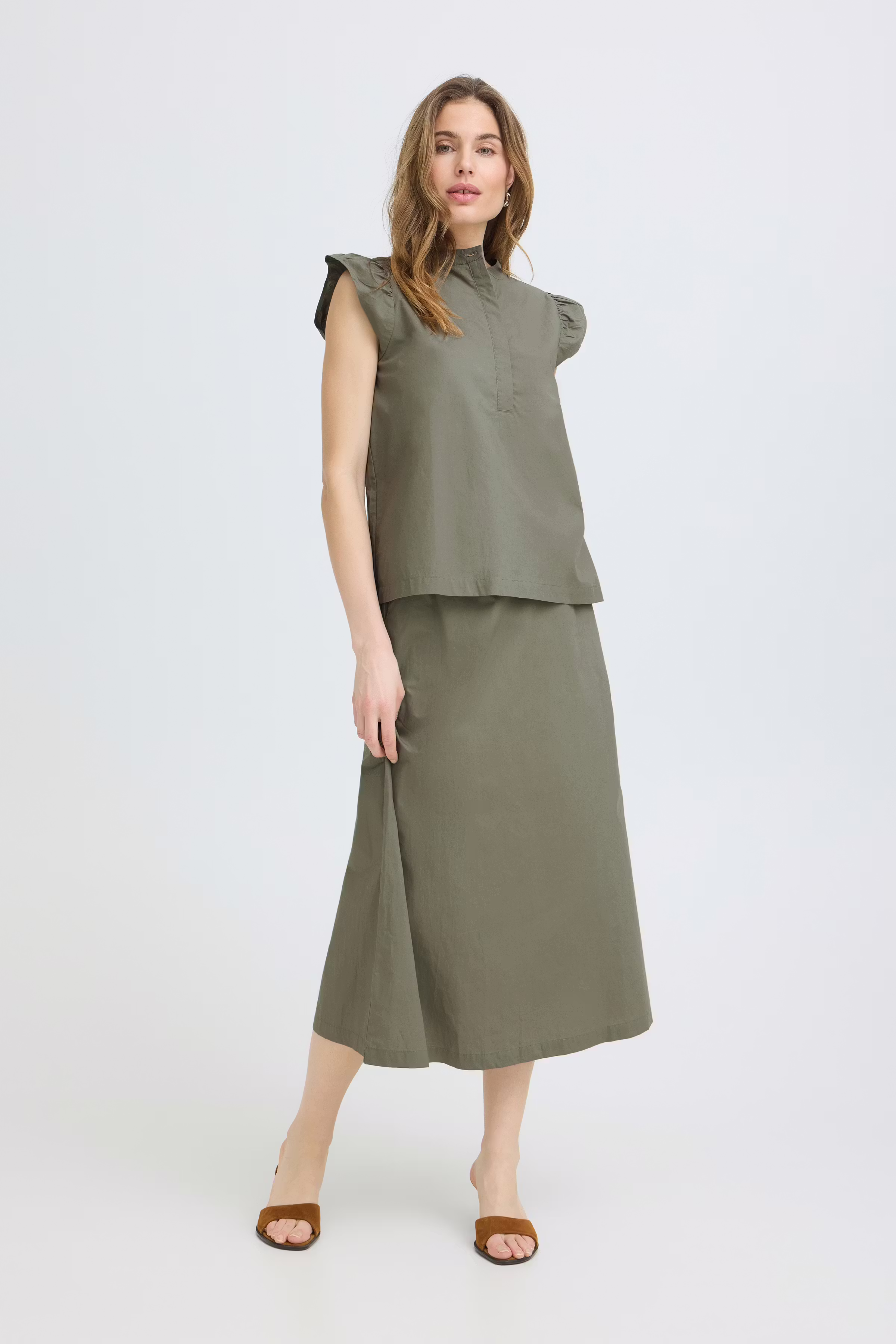 PZCLEO Skjorta LOOKBOOK FRONT 50210489-185806