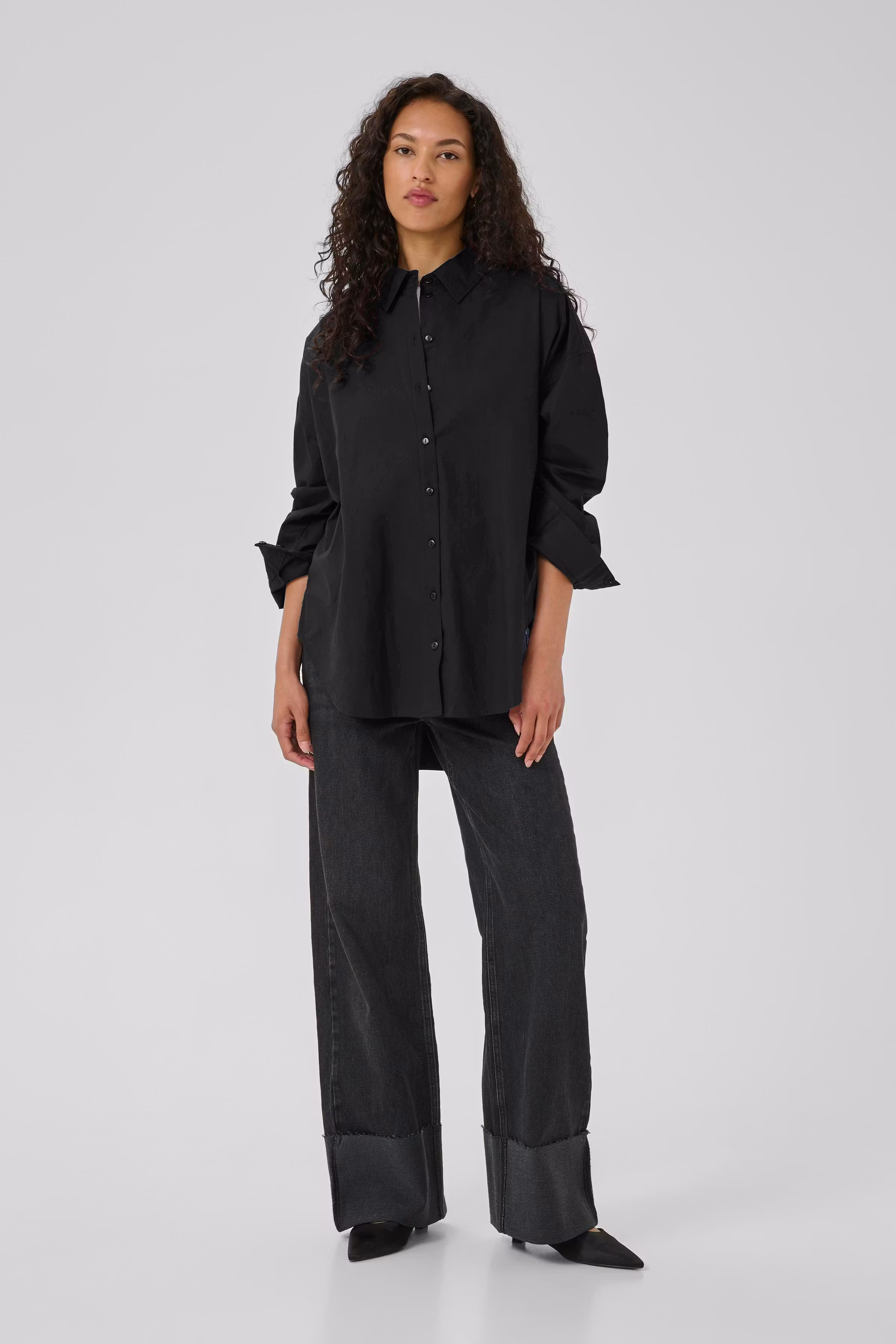 SunnaMW Boxy Shirt LOOKBOOK FRONT 10705021-100031