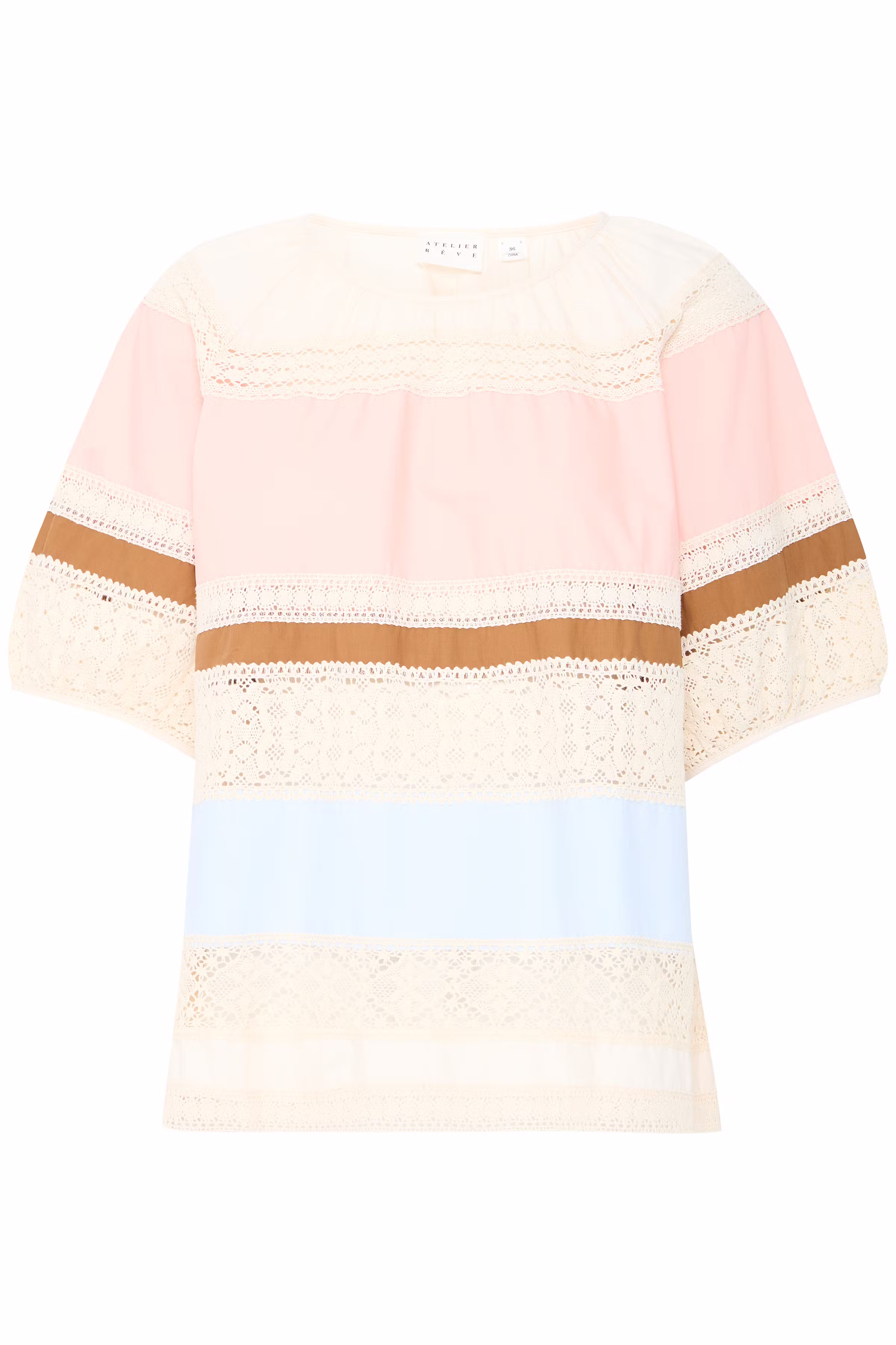 IRALICE Blouse met korte mouwen PACK FRONT 20122848-130905