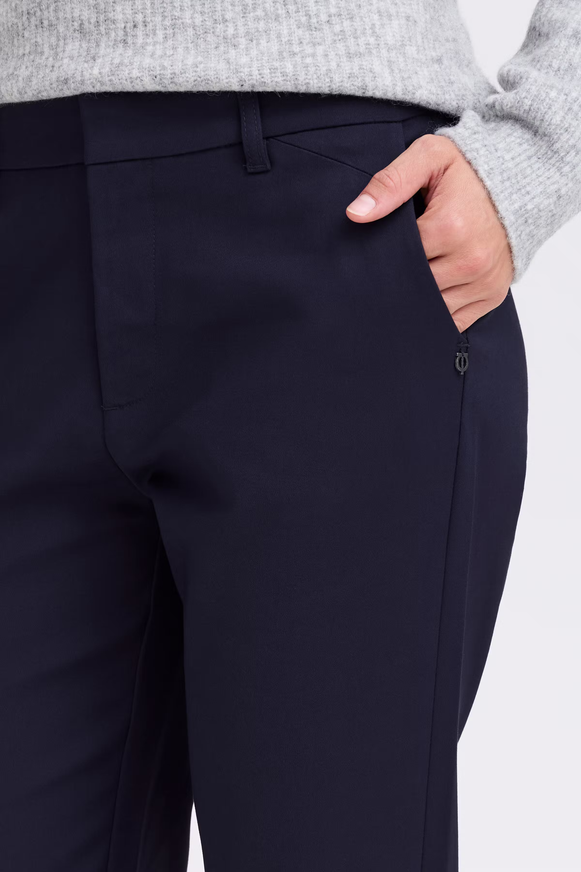 PZBINDY High Waist Long Skinny Leg Bukser LOOKBOOK DETAIL 50206472-194020