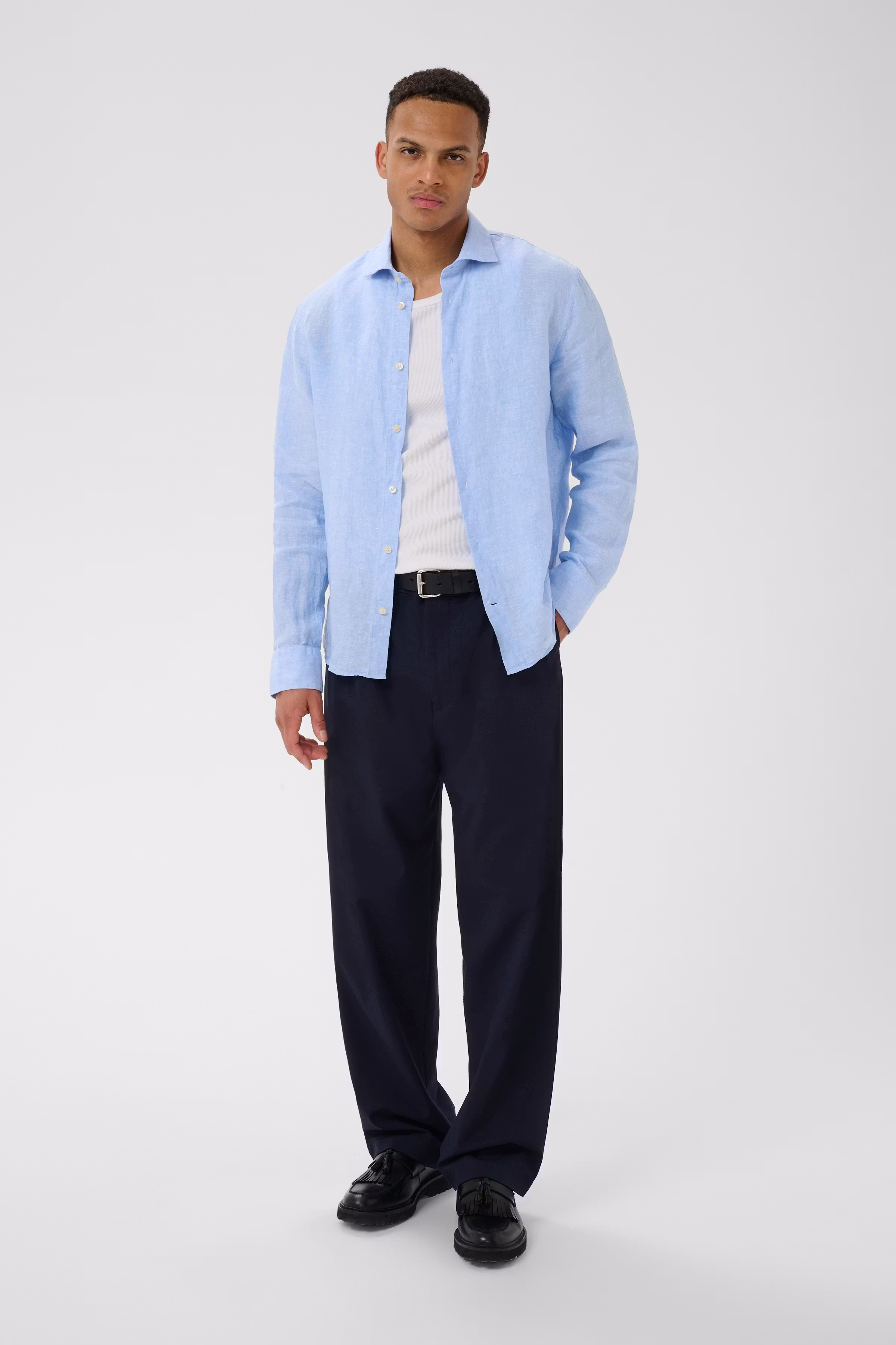 MAmarc Leinenhemd LOOKBOOK FRONT 30205841-154030