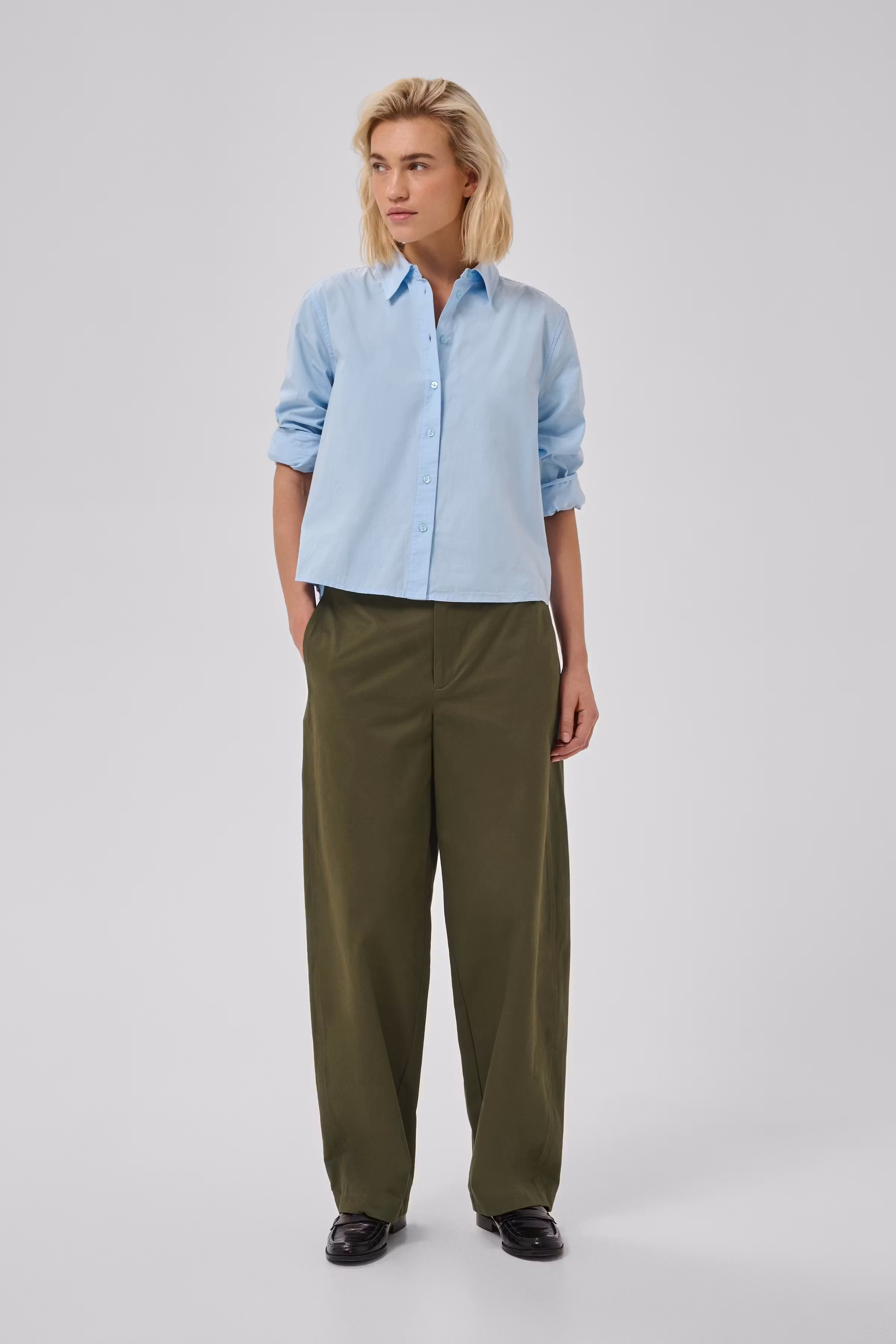 MWGisva Barrel broek LOOKBOOK FRONT 10705655-190515