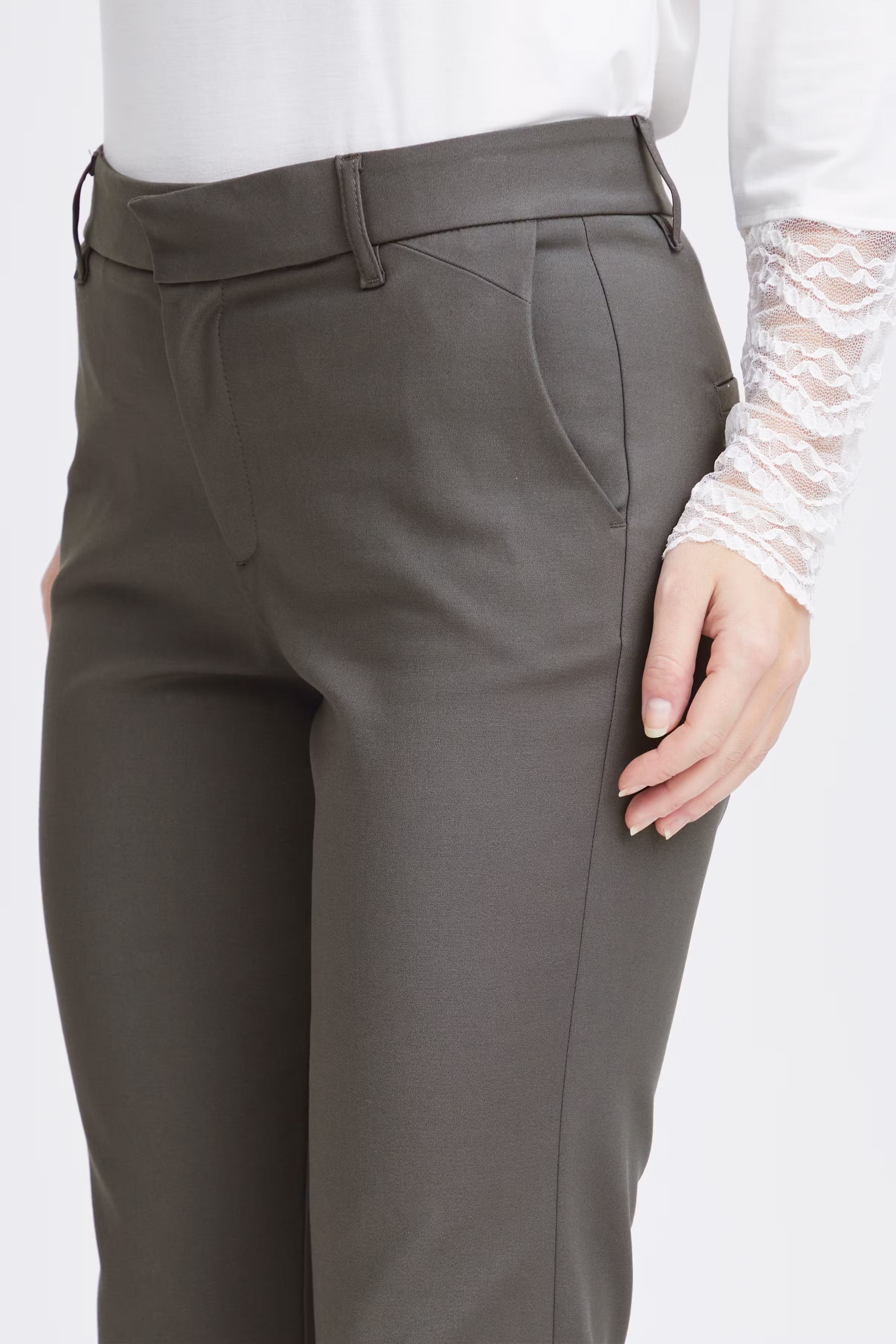 PZBINDY High Waist, Ankle Skinny Leg Bukser LOOKBOOK DETAIL 50206891-193906