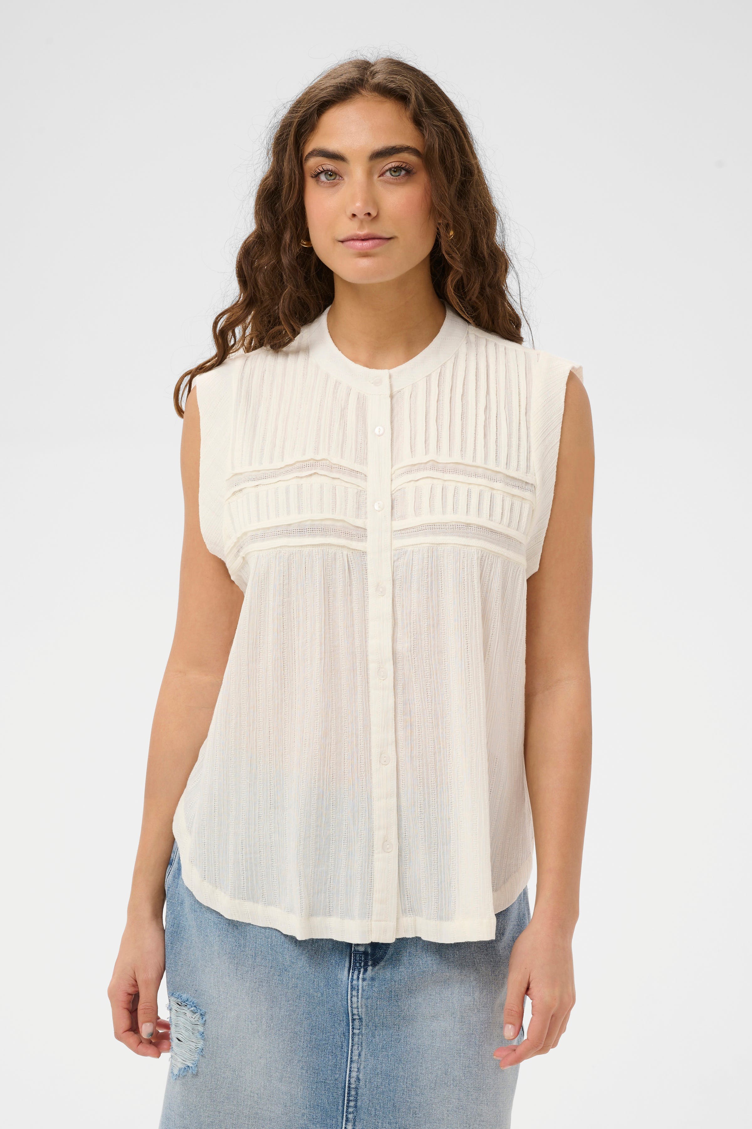 CUeya Skjorte LOOKBOOK FRONT 50113073-500013