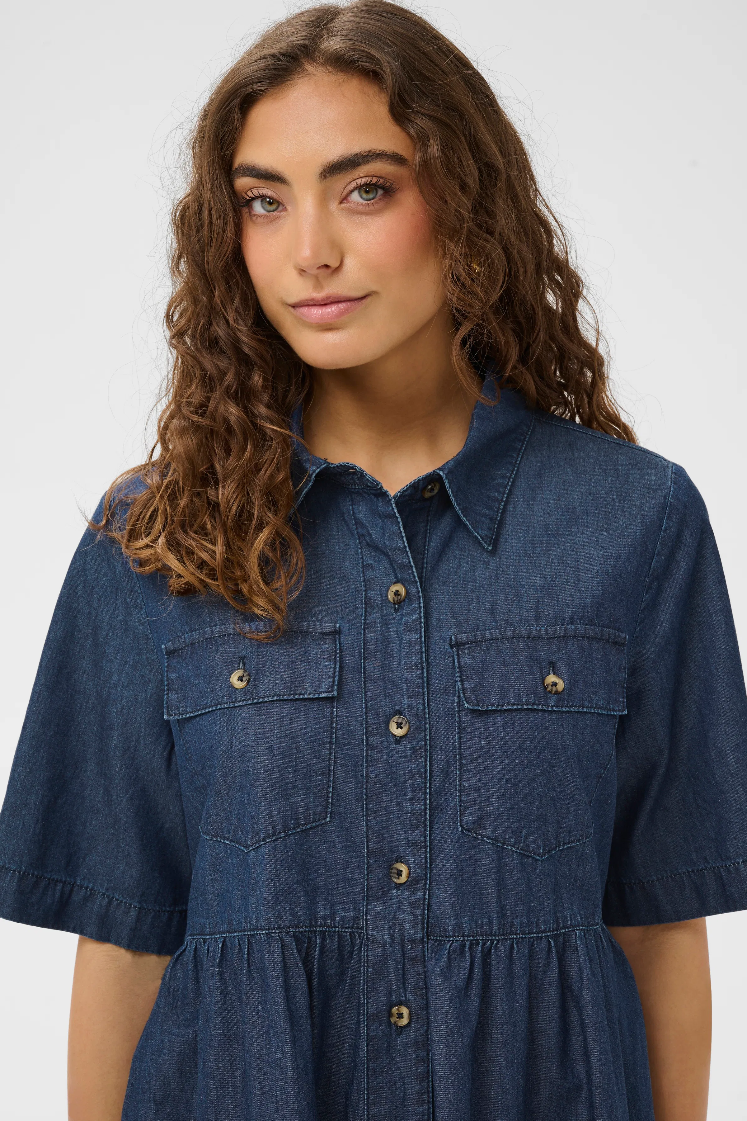 CUplita Denimkjole LOOKBOOK DETAIL 50113338-500119