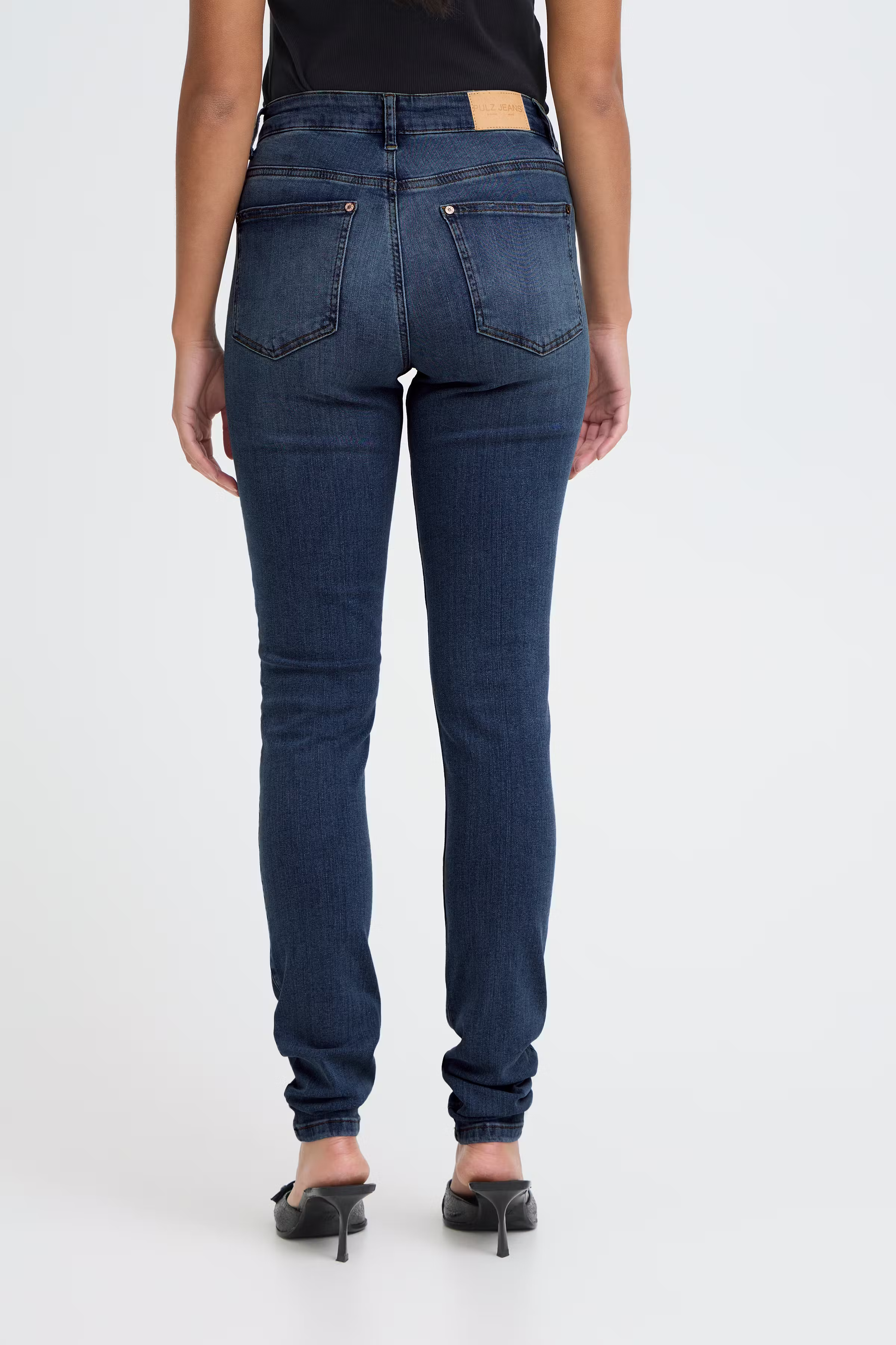 PZEMMELINA HW Jeans Skinny Leg LOOKBOOK BACK 50207163-200005